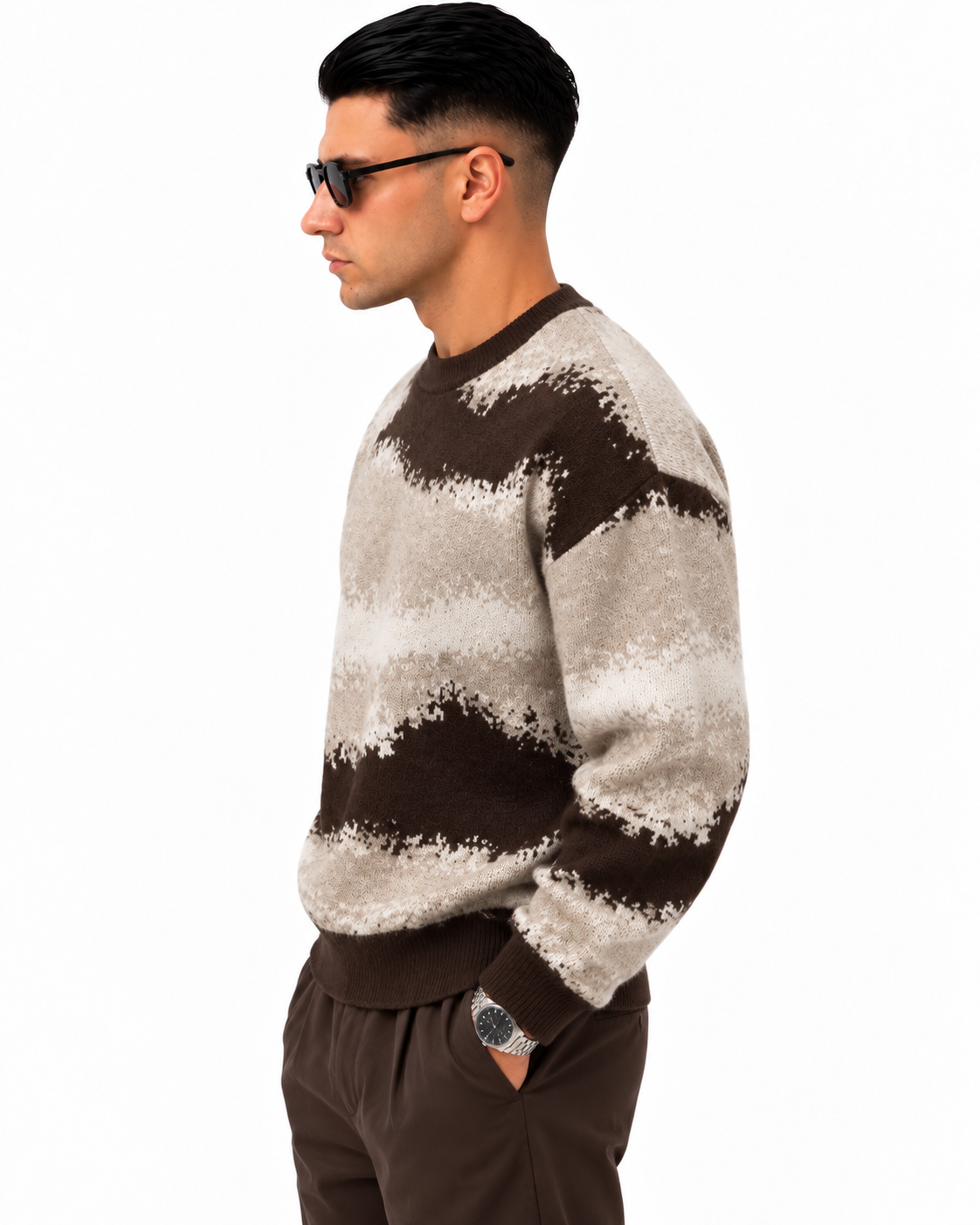 Maglione Artic Beige lato