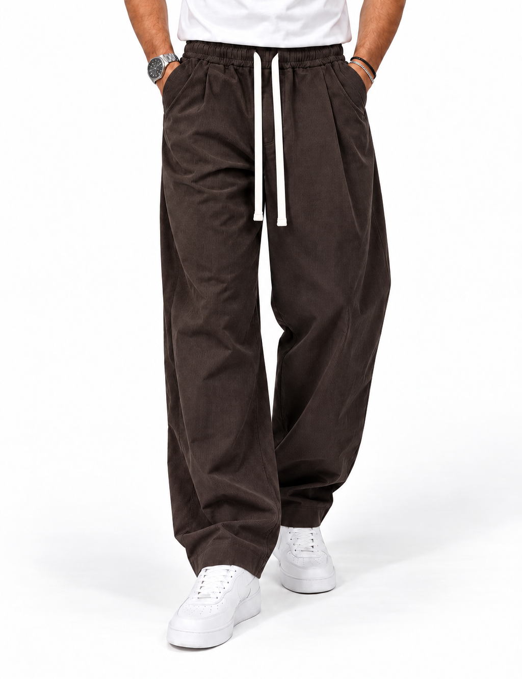 Pantalone WL05 Marrone fronte