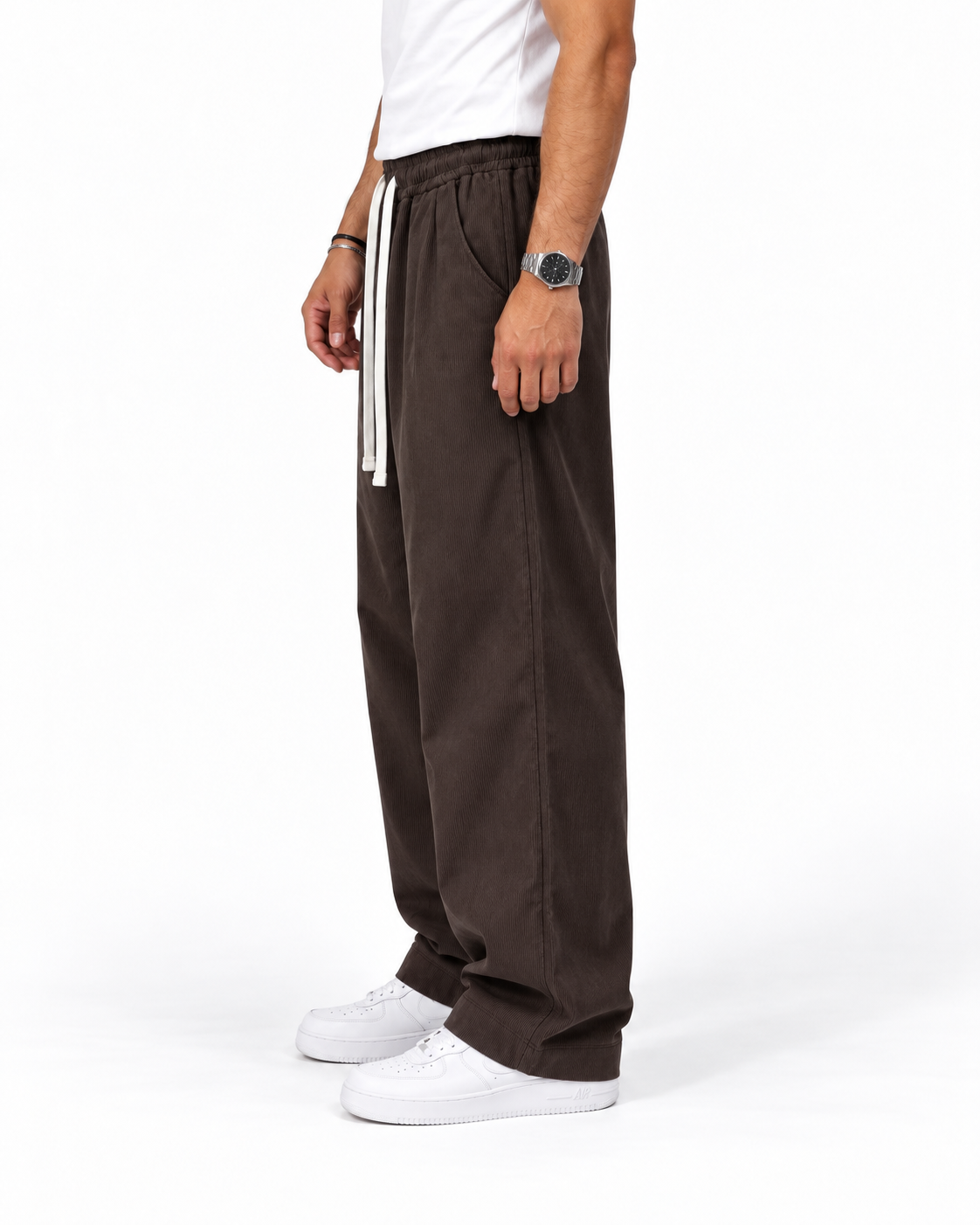 Pantalone WL05 Marrone lato