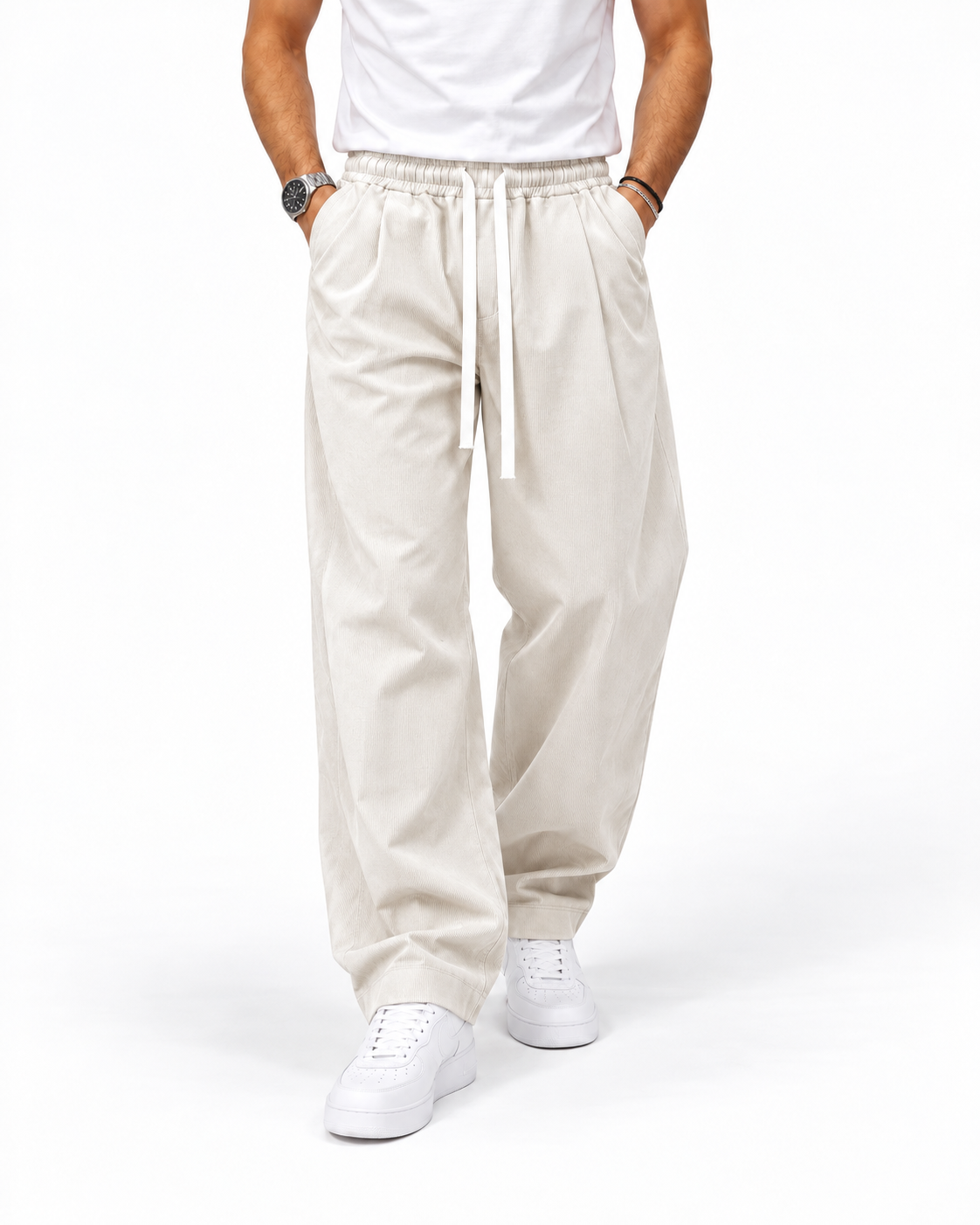 Pantalone WL05 Panna fronte