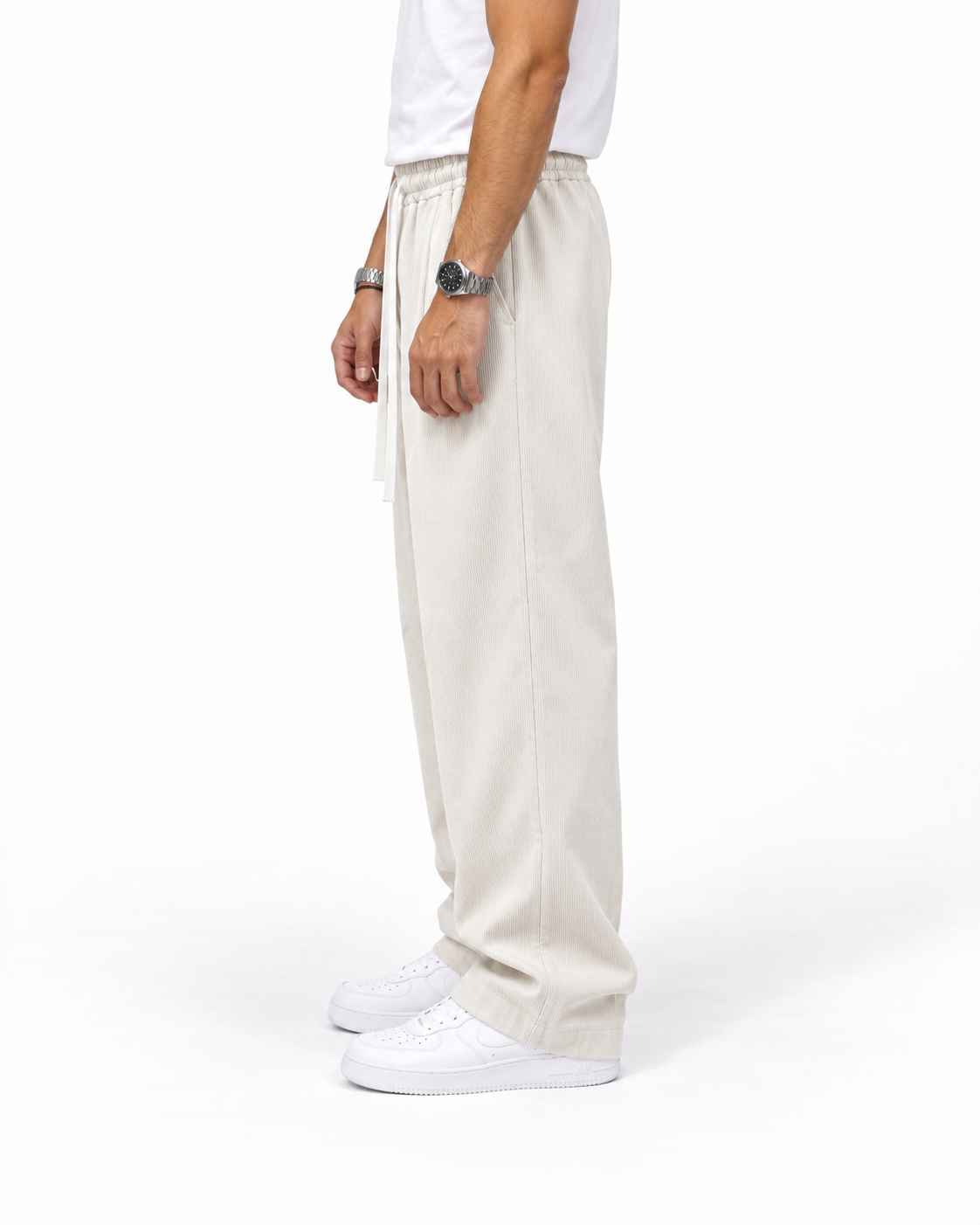 Pantalone WL05 Panna lato