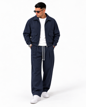 COMPLETO SAINT TROPEZ Blu navy fronte rifatto