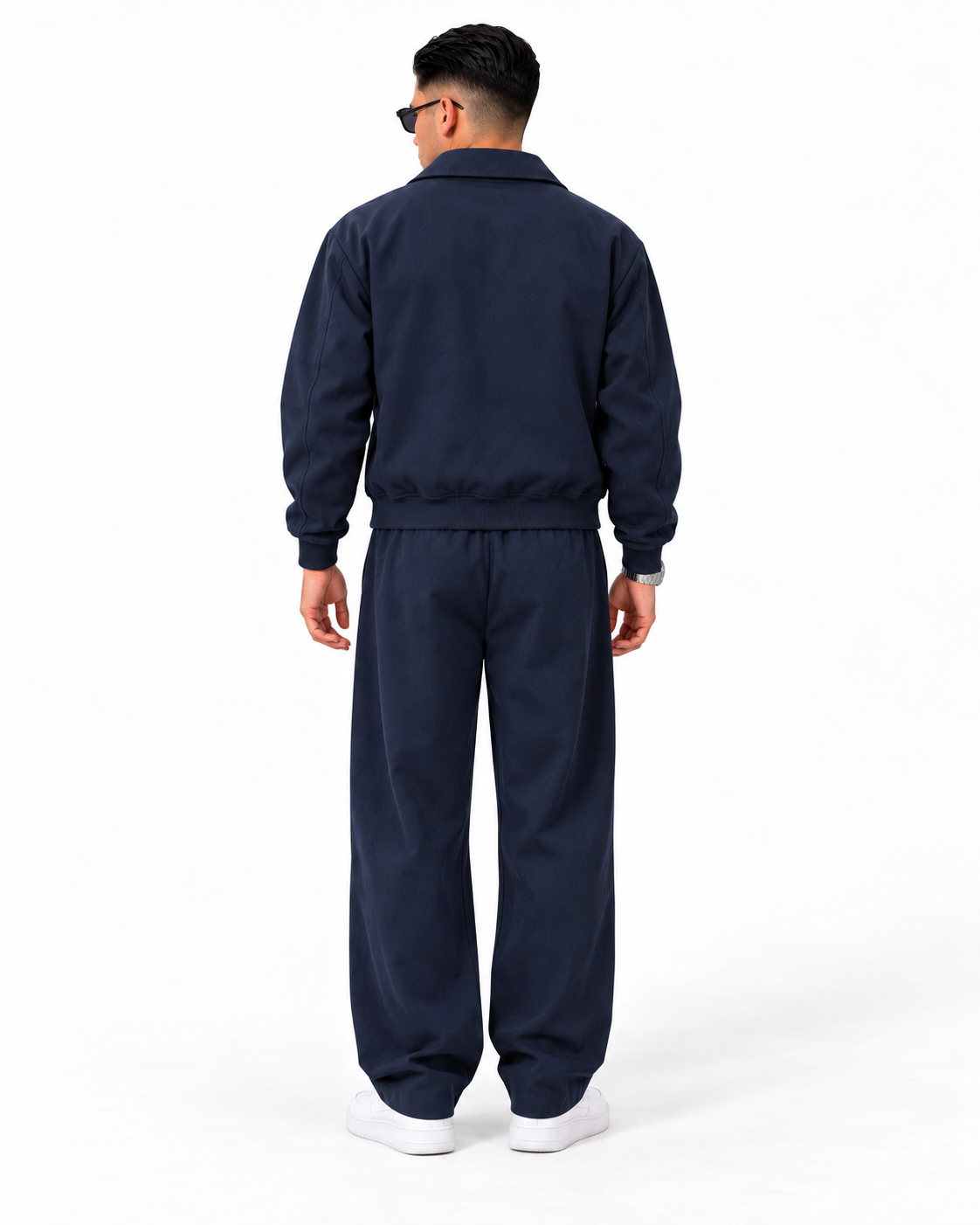 COMPLETO SAINT TROPEZ Blu navy retro rifatto