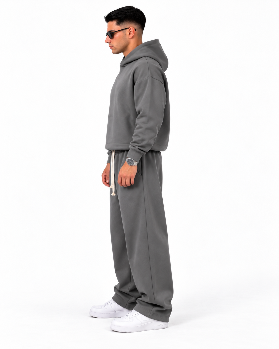 TUTA SCUBA BAGGY Grigio lato rifatto