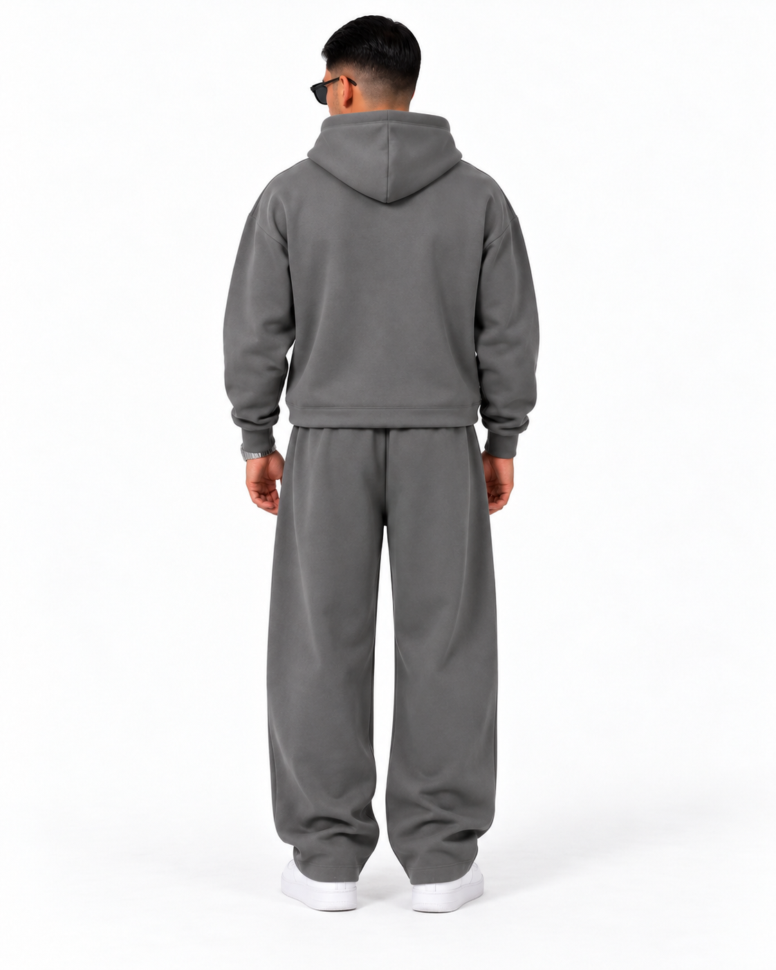 TUTA SCUBA BAGGY Grigio retro rifatto