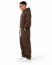 TUTA SCUBA BAGGY Marrone lato rifatto