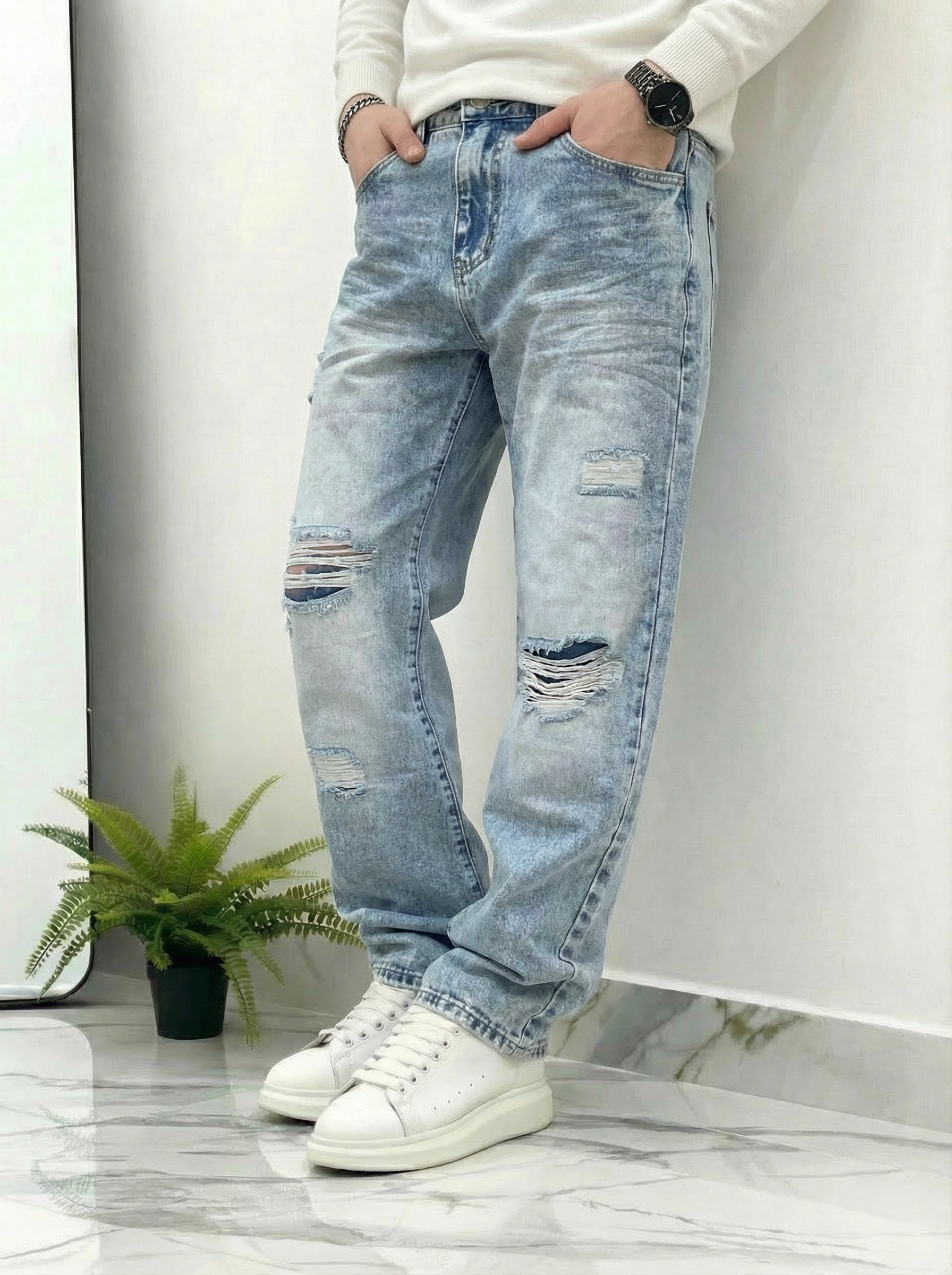 JEANS BAGGY AD8658