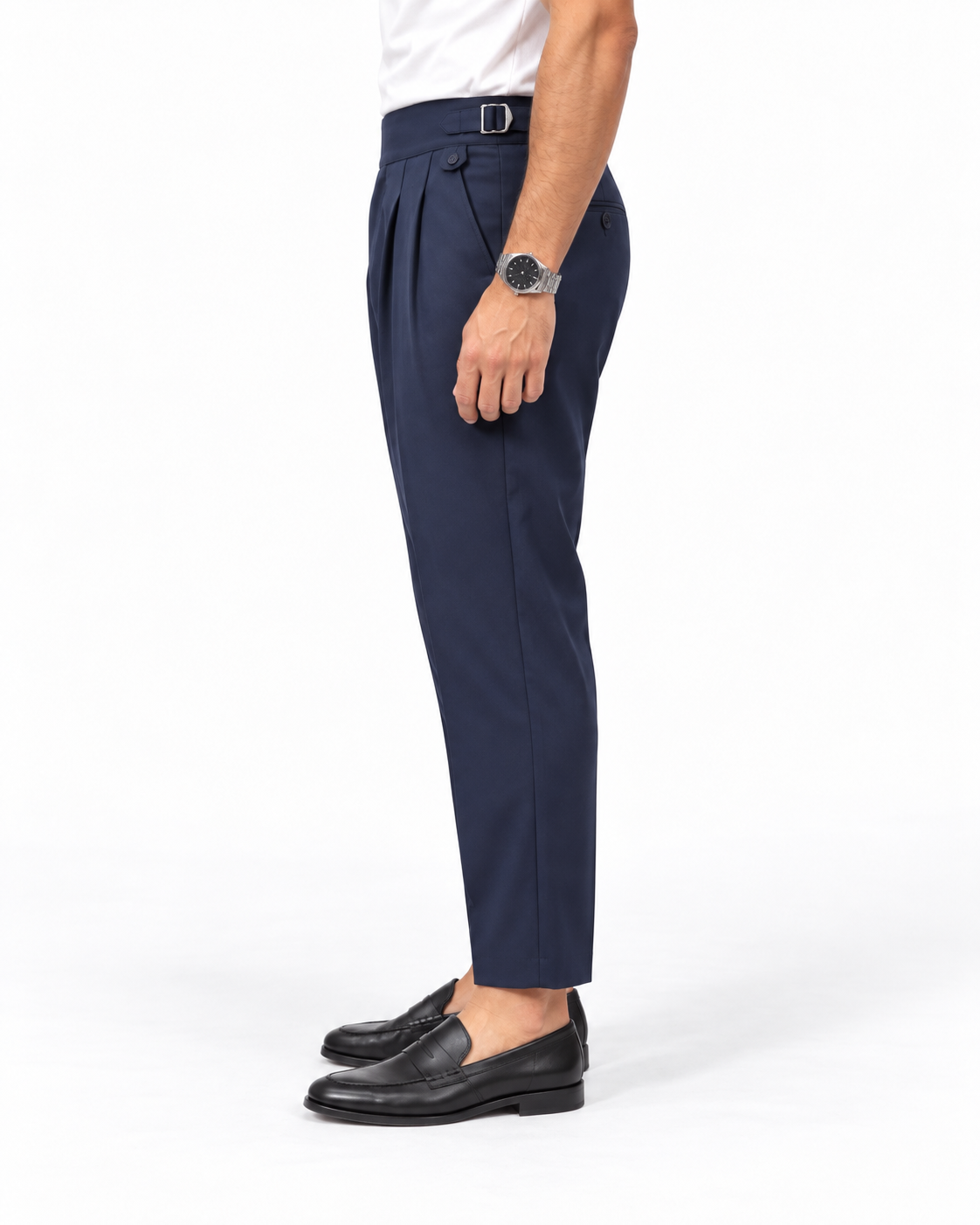Pantalone Sartoriale ZP69 Blu, lato ricostruito