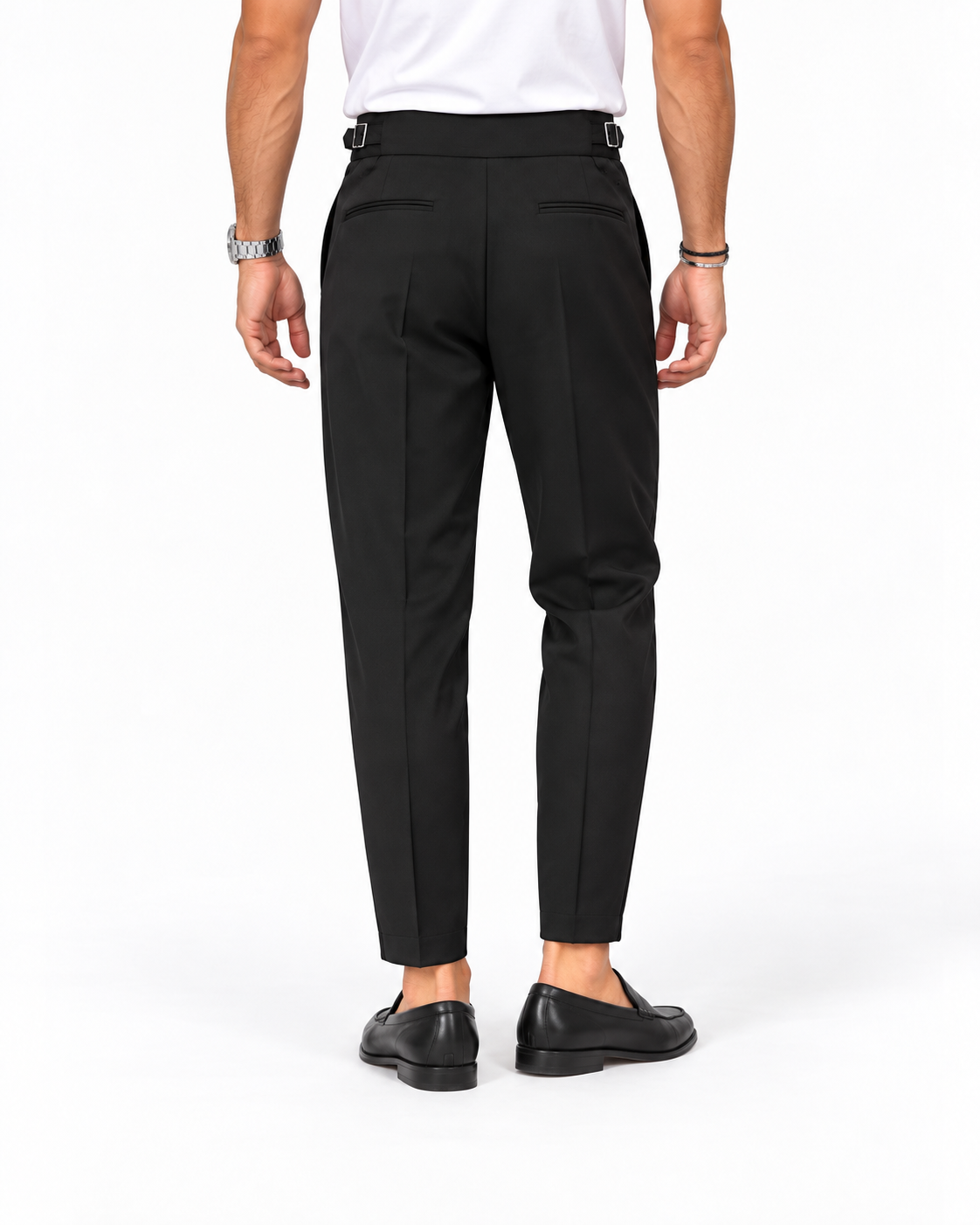 Pantalone Sartoriale ZP69 Nero, retro ricostruito