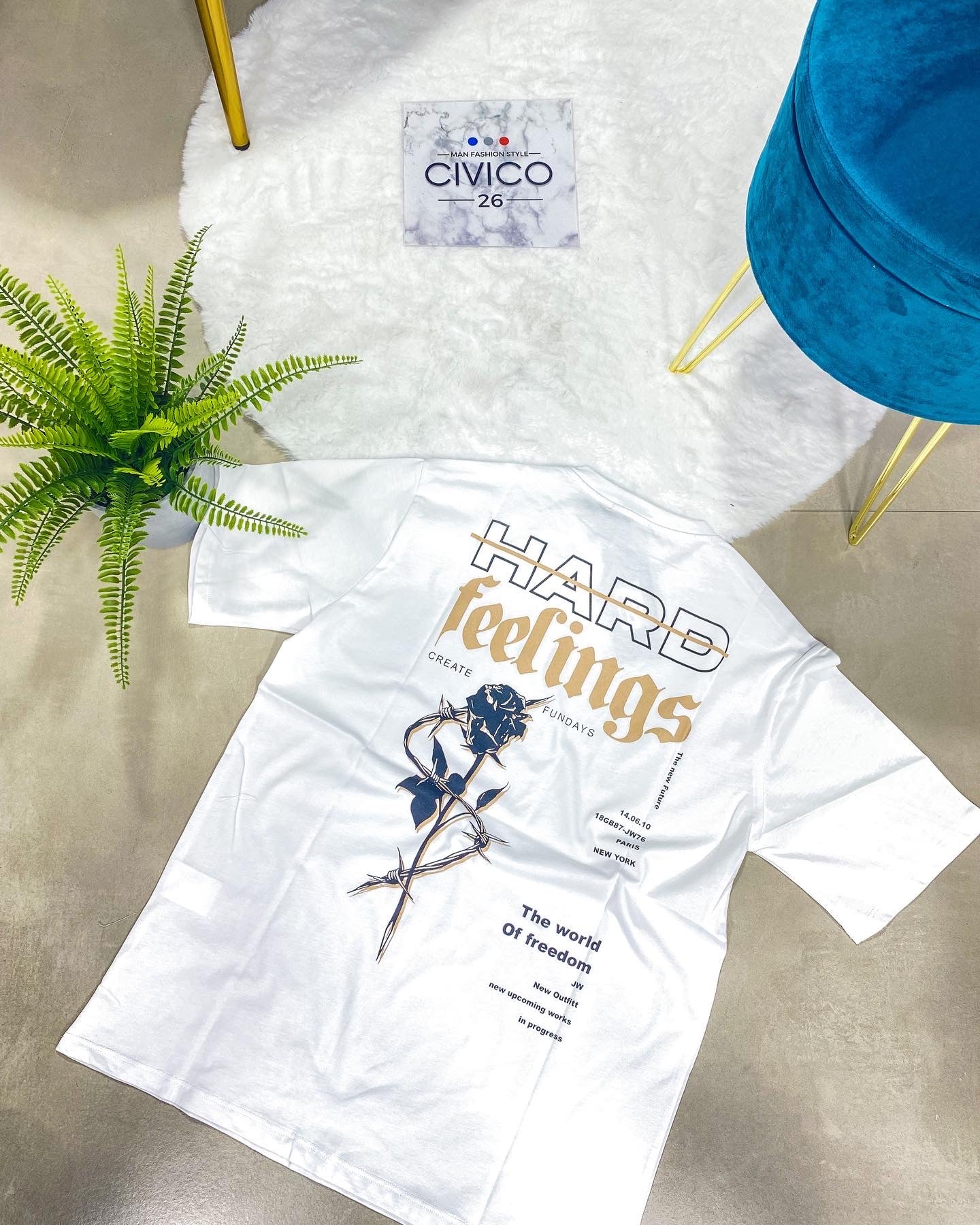 HARD FEELINGS col.BIANCO