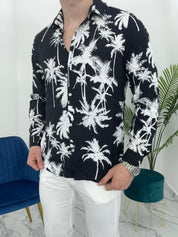 CAMICIA PALM IN VISCOSA
