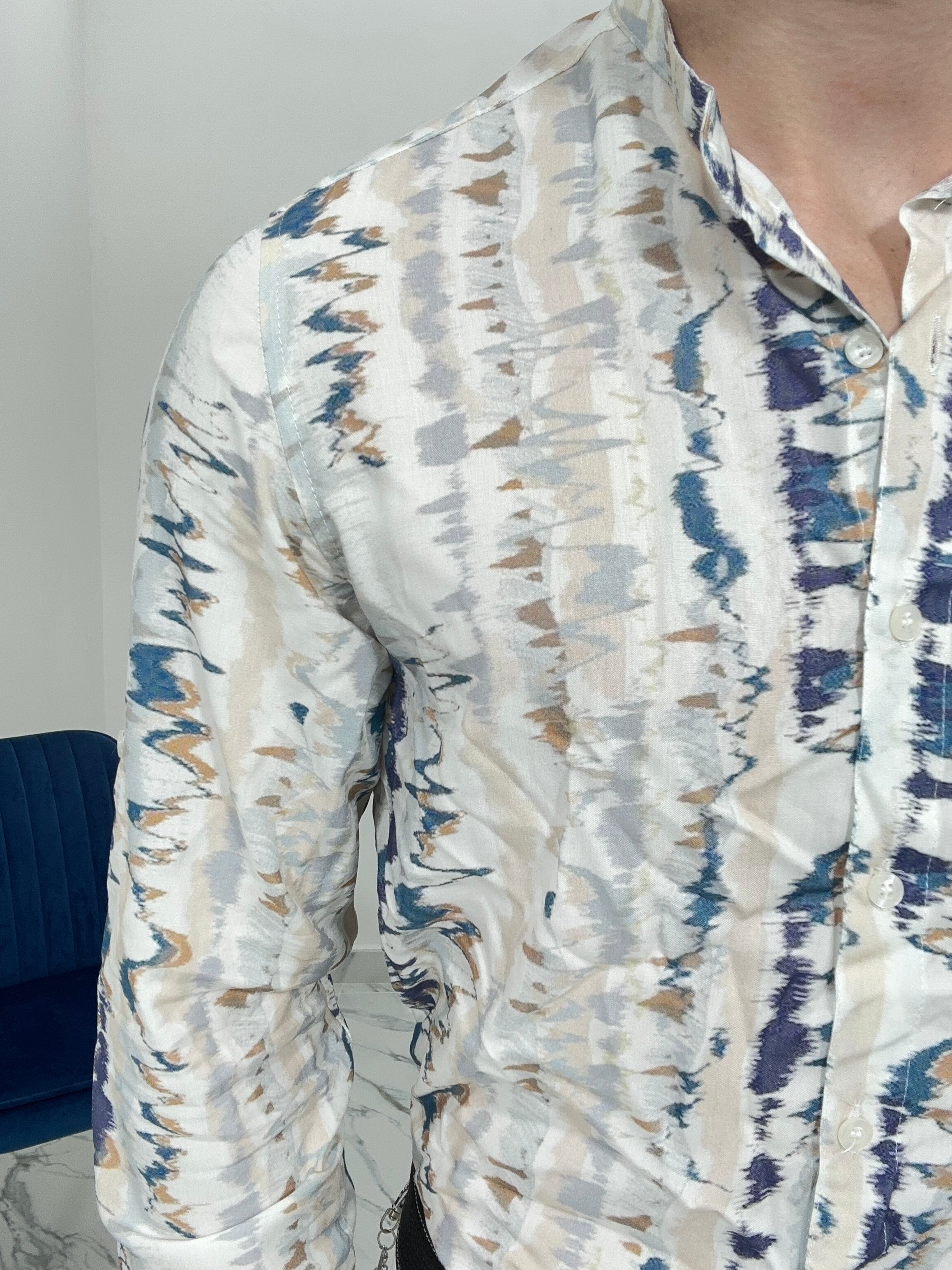 CAMICIA MARBLE IN VISCOSA