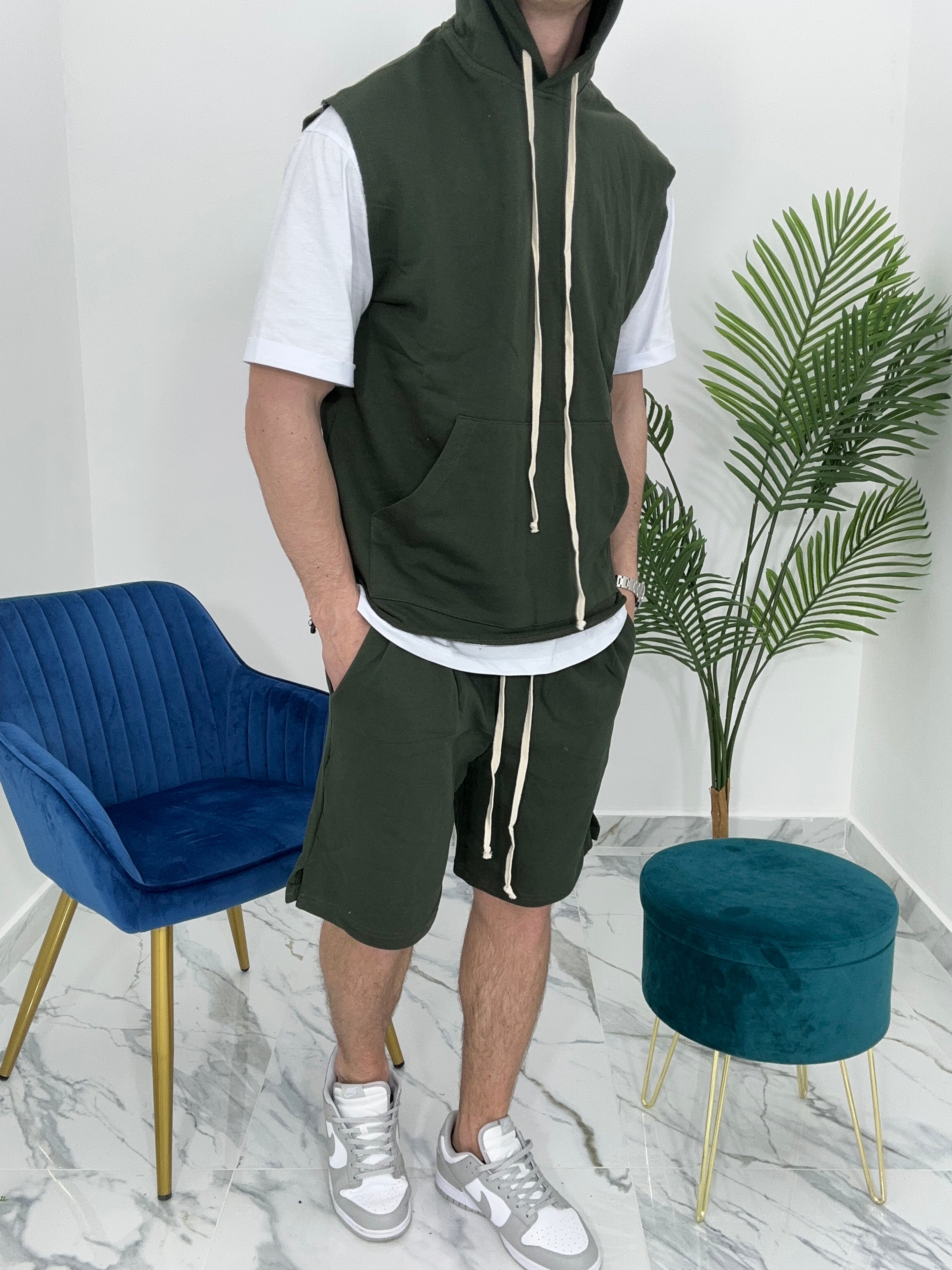 COMPLETO DUBAI - col.VERDE MILITARE
