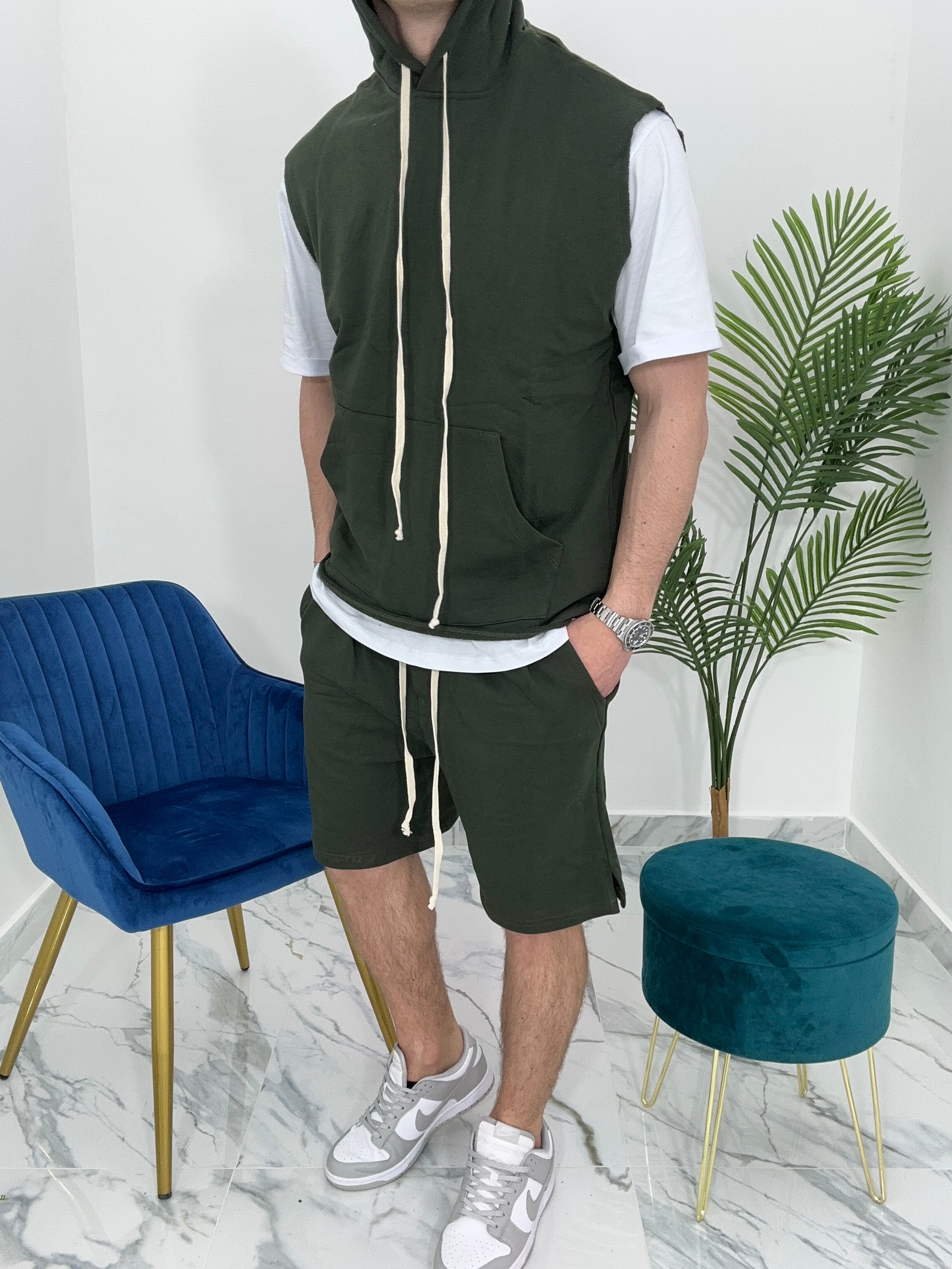 COMPLETO DUBAI - col.VERDE MILITARE