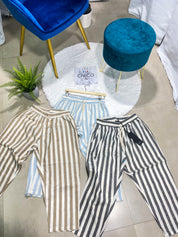 PANTALONI LINO RAM50 col.CELESTE