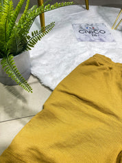 PANTALONCINI MICROFANTASIA - col.SENAPE