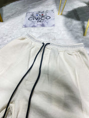 PANTALONCINI MICROFANTASIA - col.BIANCO