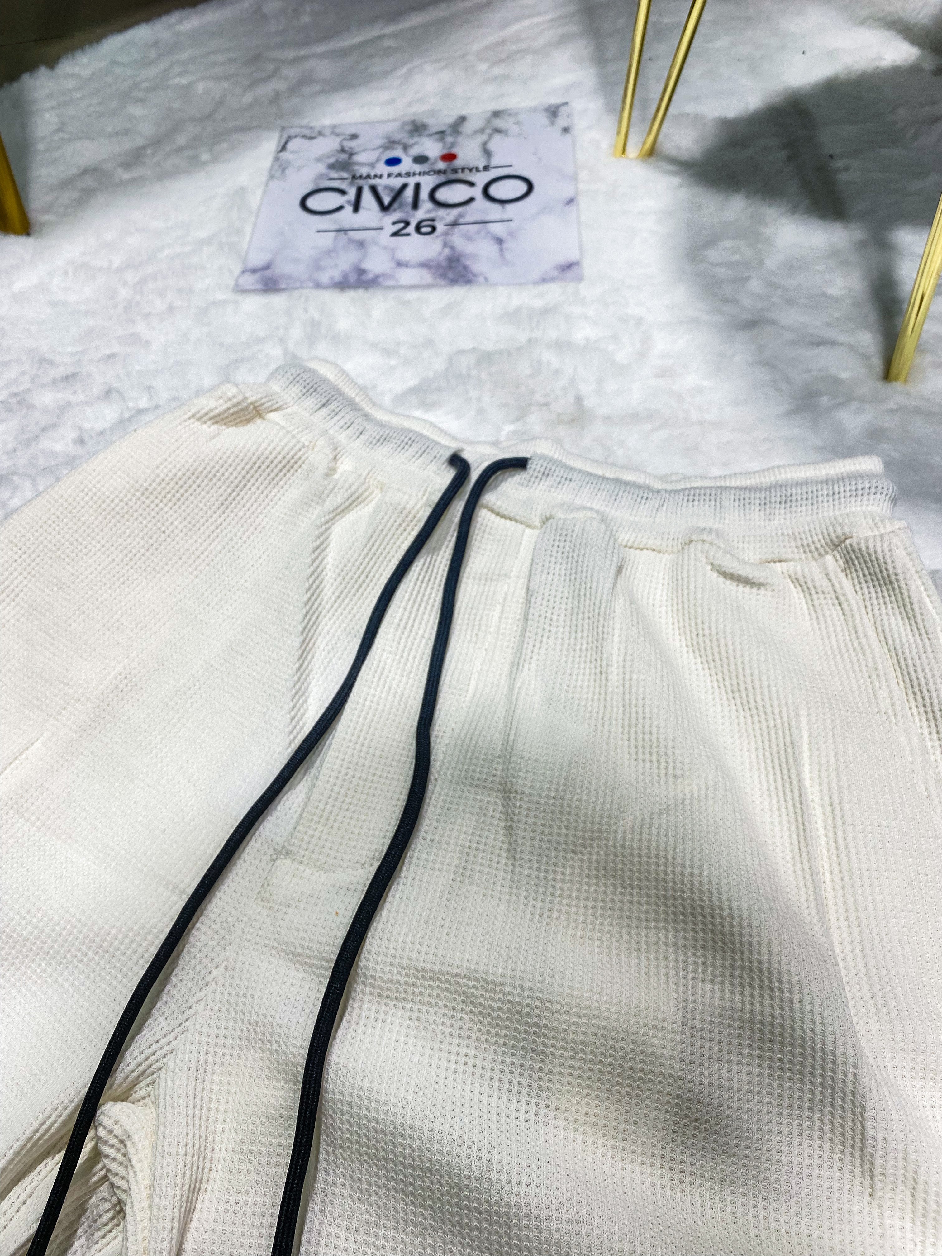 PANTALONCINI MICROFANTASIA - col.BIANCO