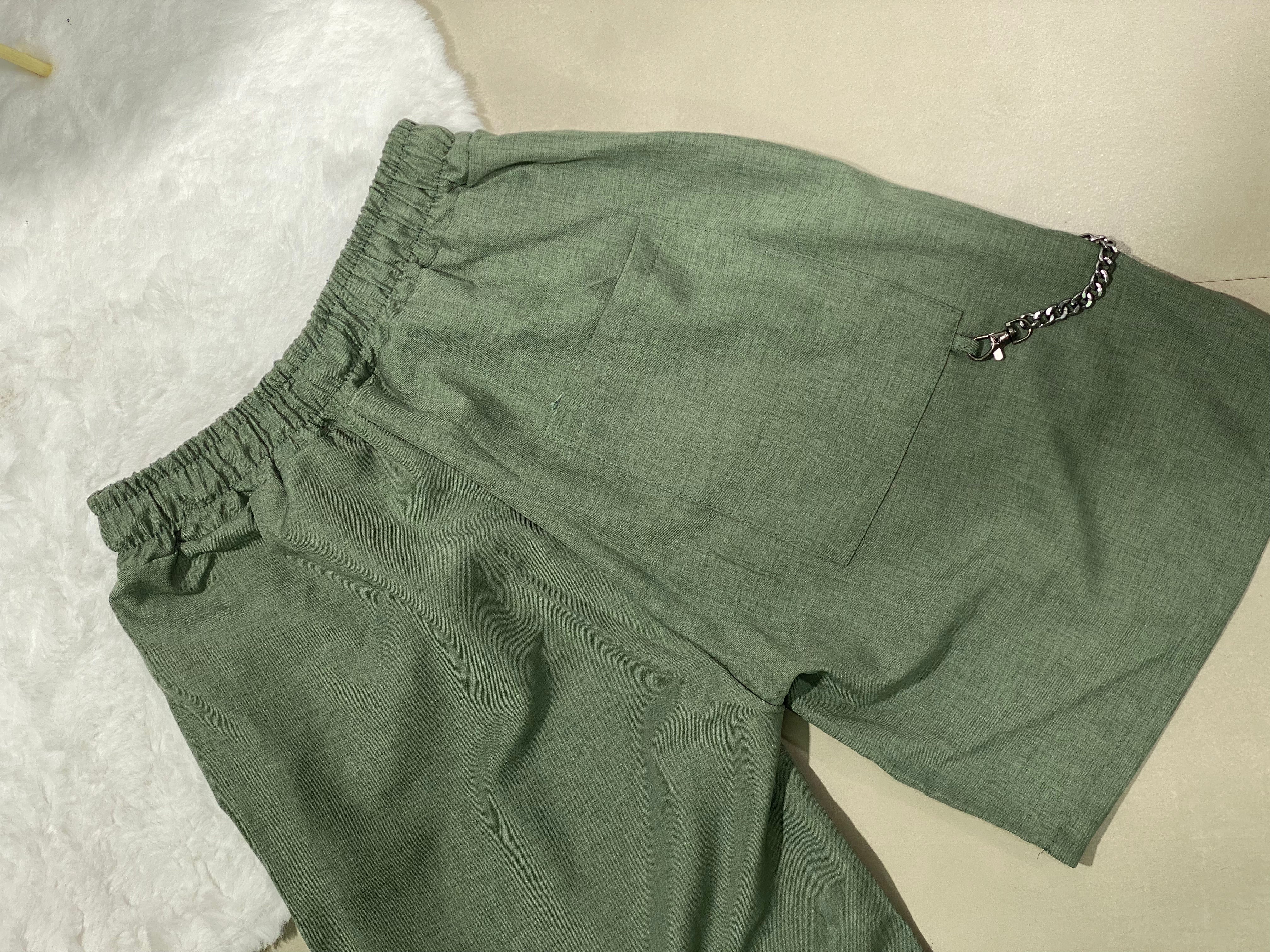 PANTALONCINI GS81 - col.VERDE