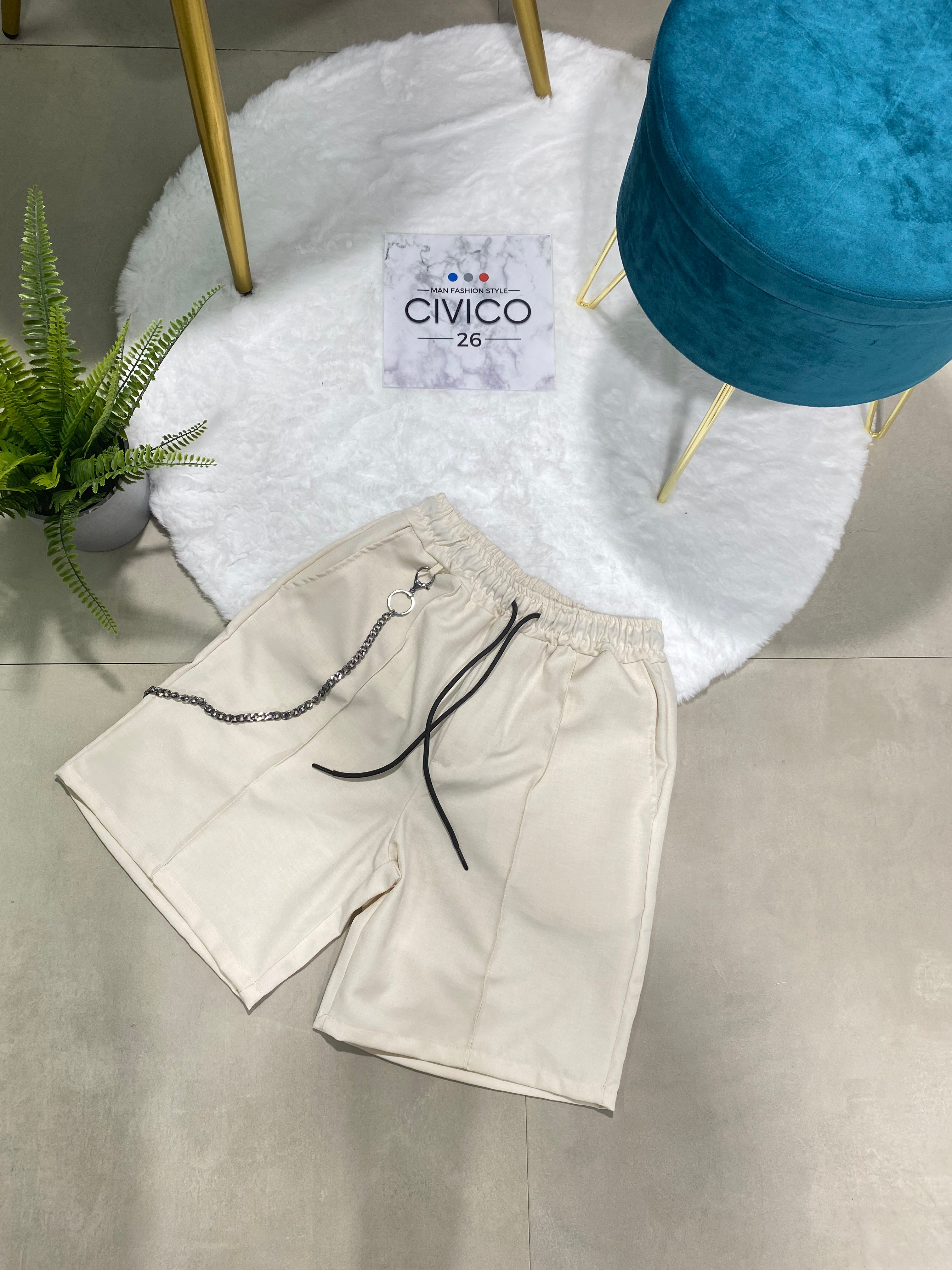 PANTALONCINI GS81 BEIGE