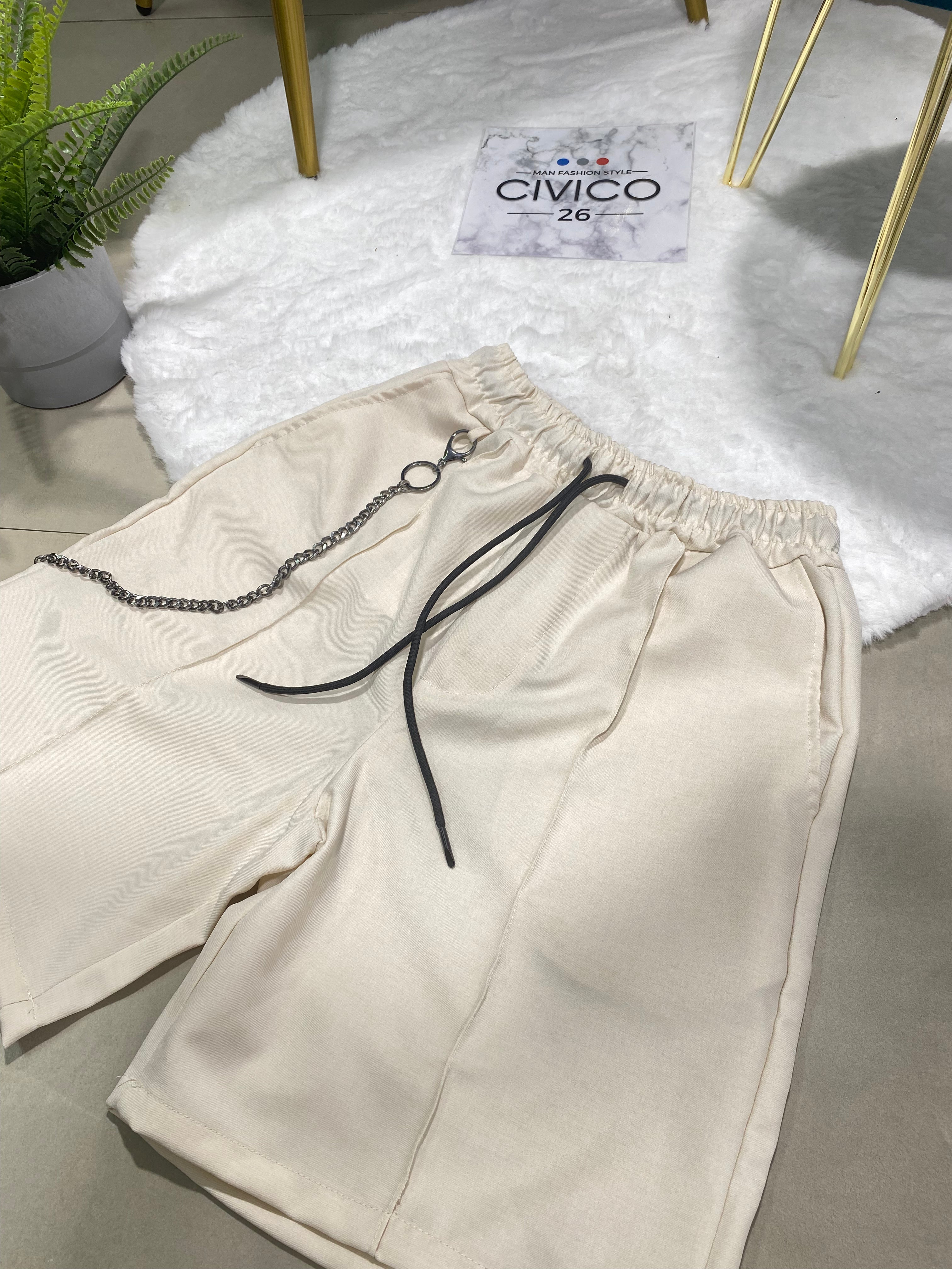 PANTALONCINI GS81 BEIGE