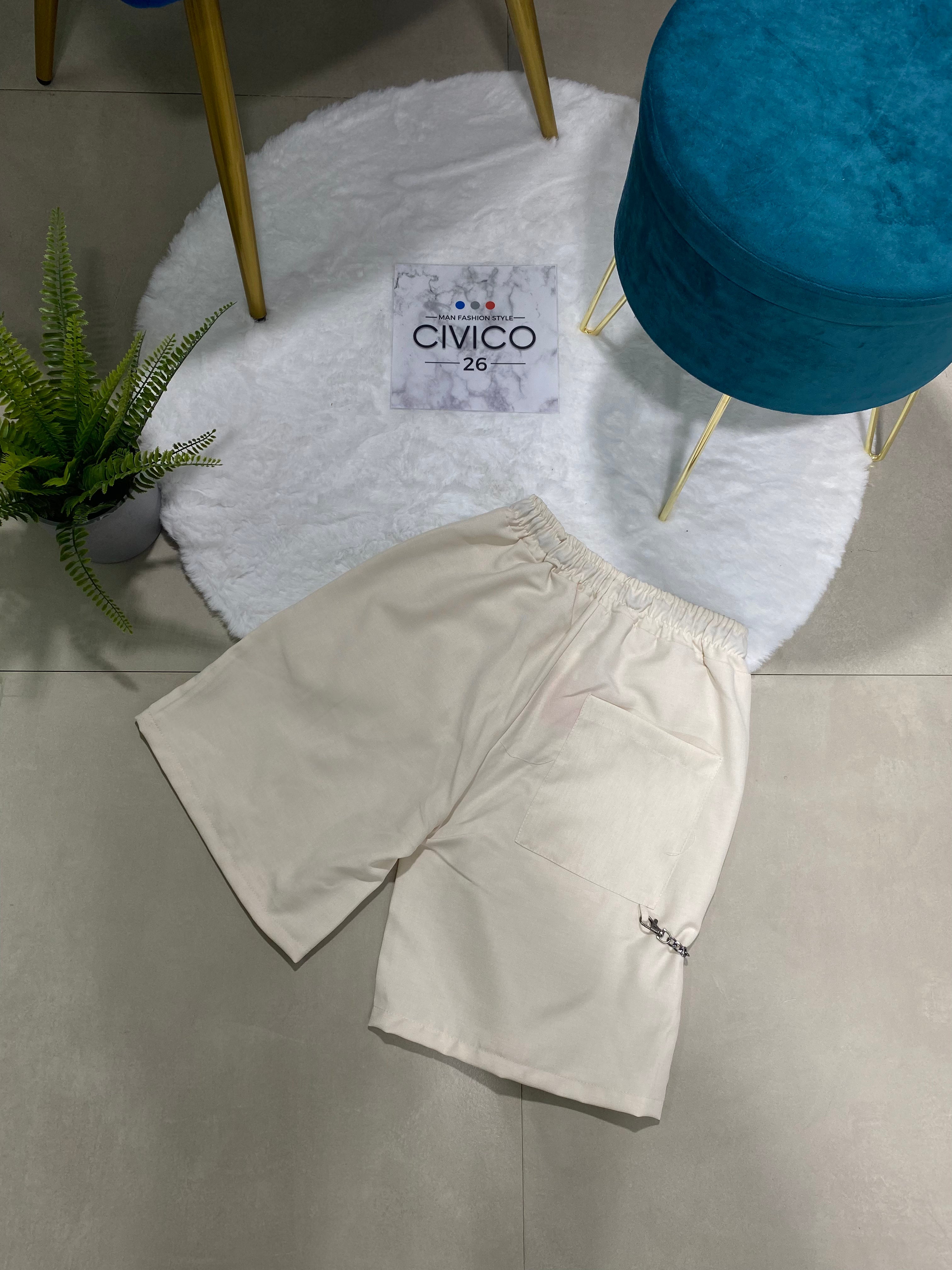PANTALONCINI GS81 BEIGE