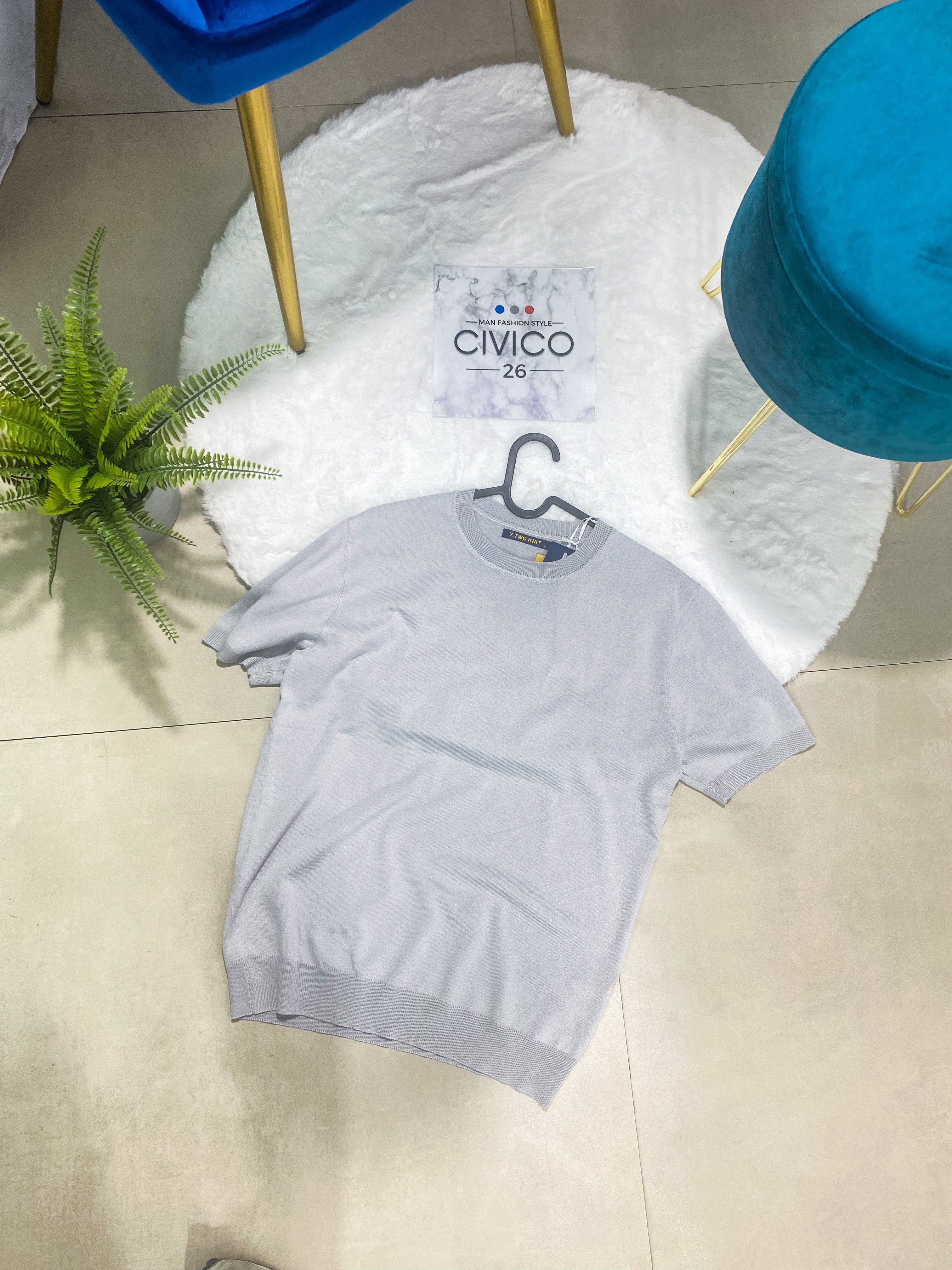 TSHIRT IN FILO col.GRIGIO