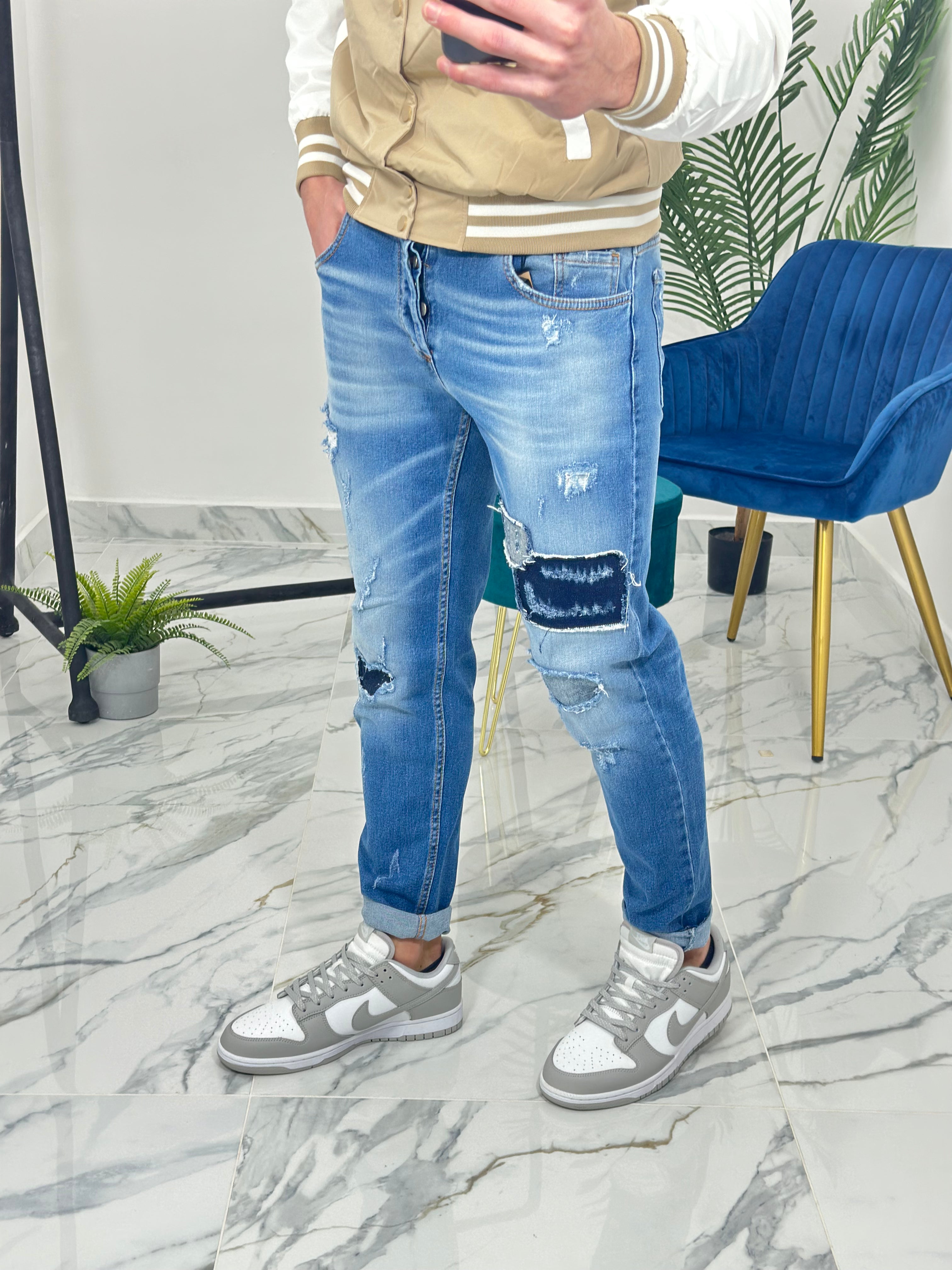 JEANS - LOOSE FIT MOSS-FS42