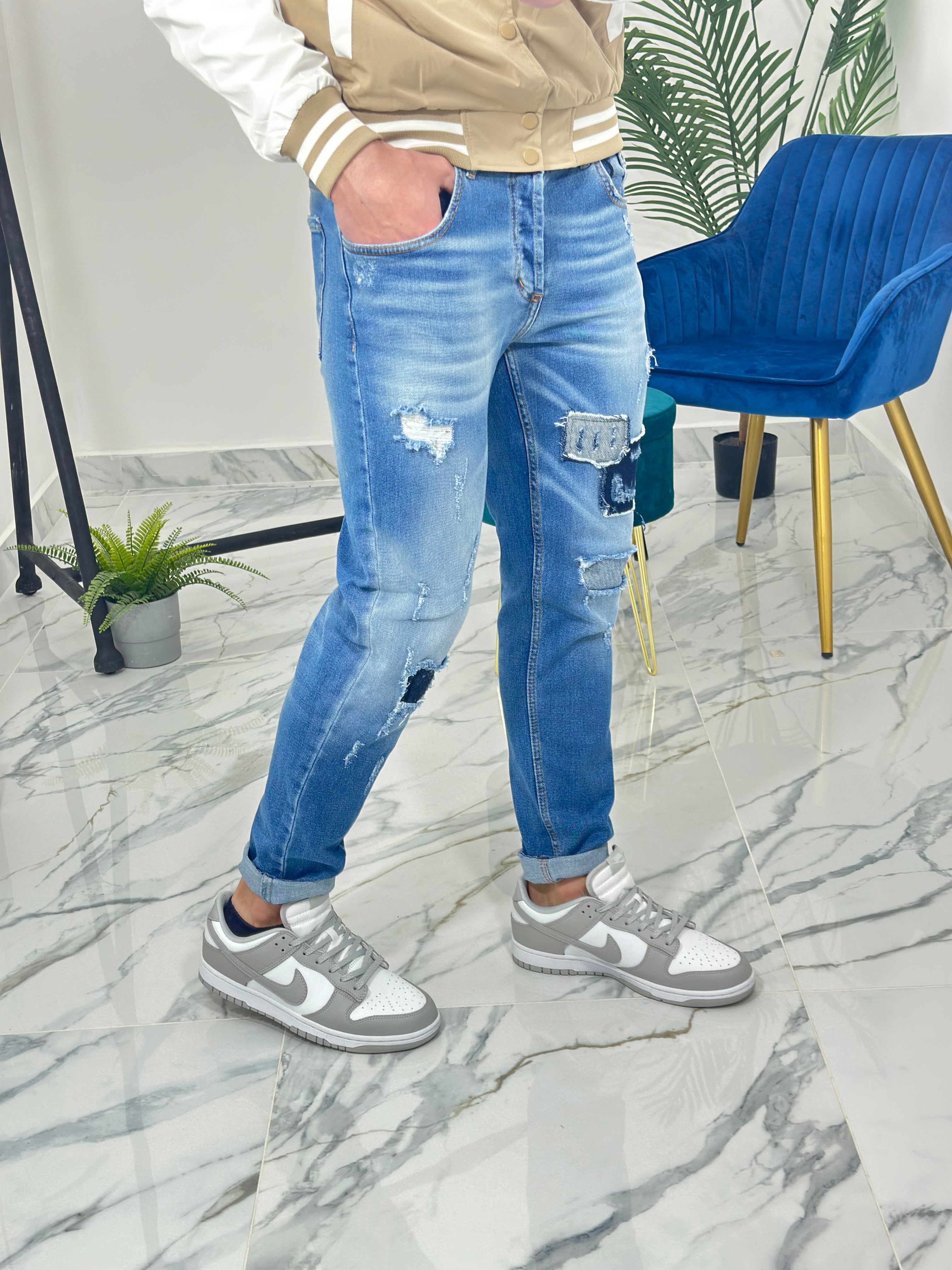JEANS - LOOSE FIT MOSS-FS42
