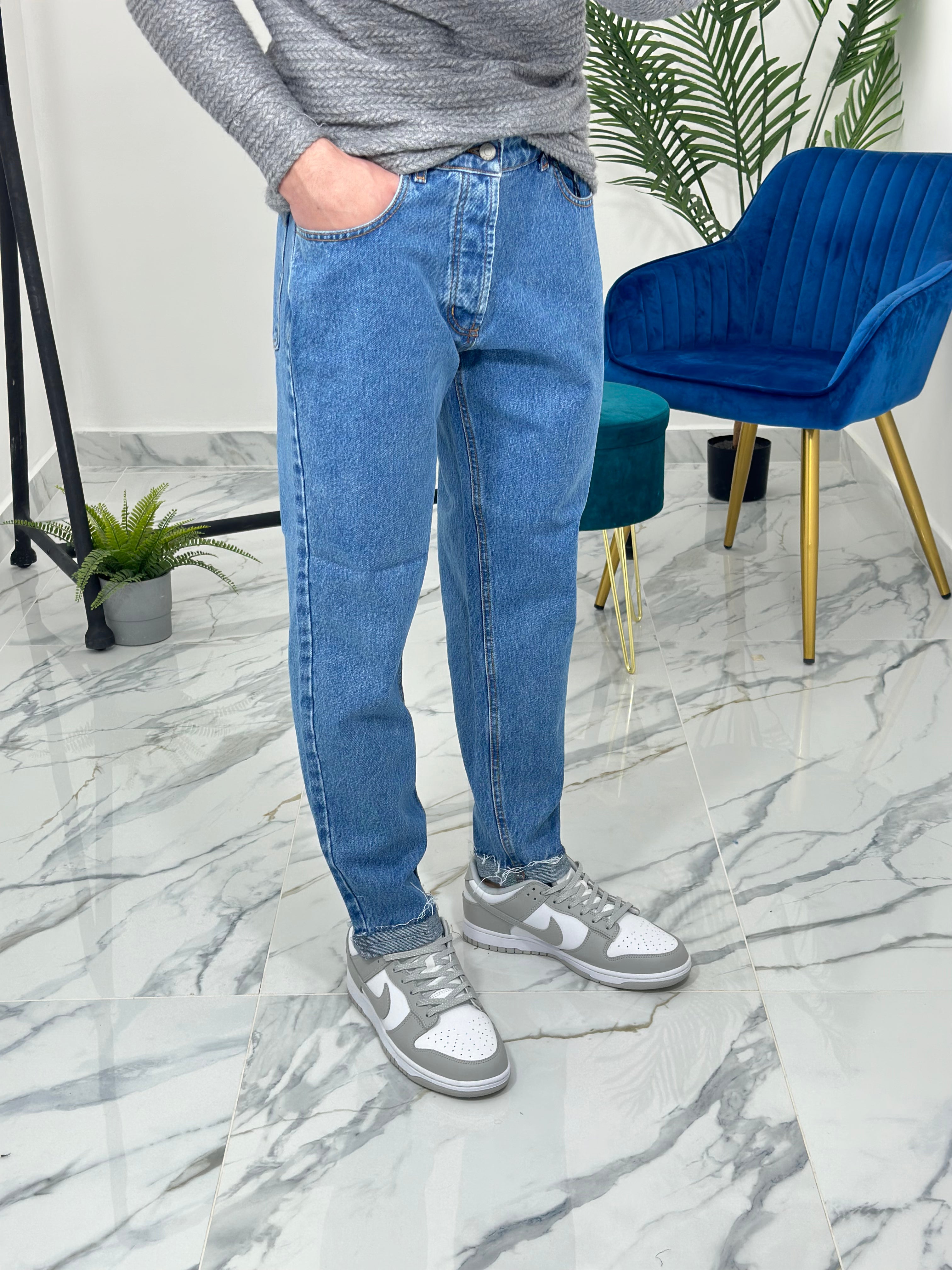 JEANS - LOOSE FIT BLU-01