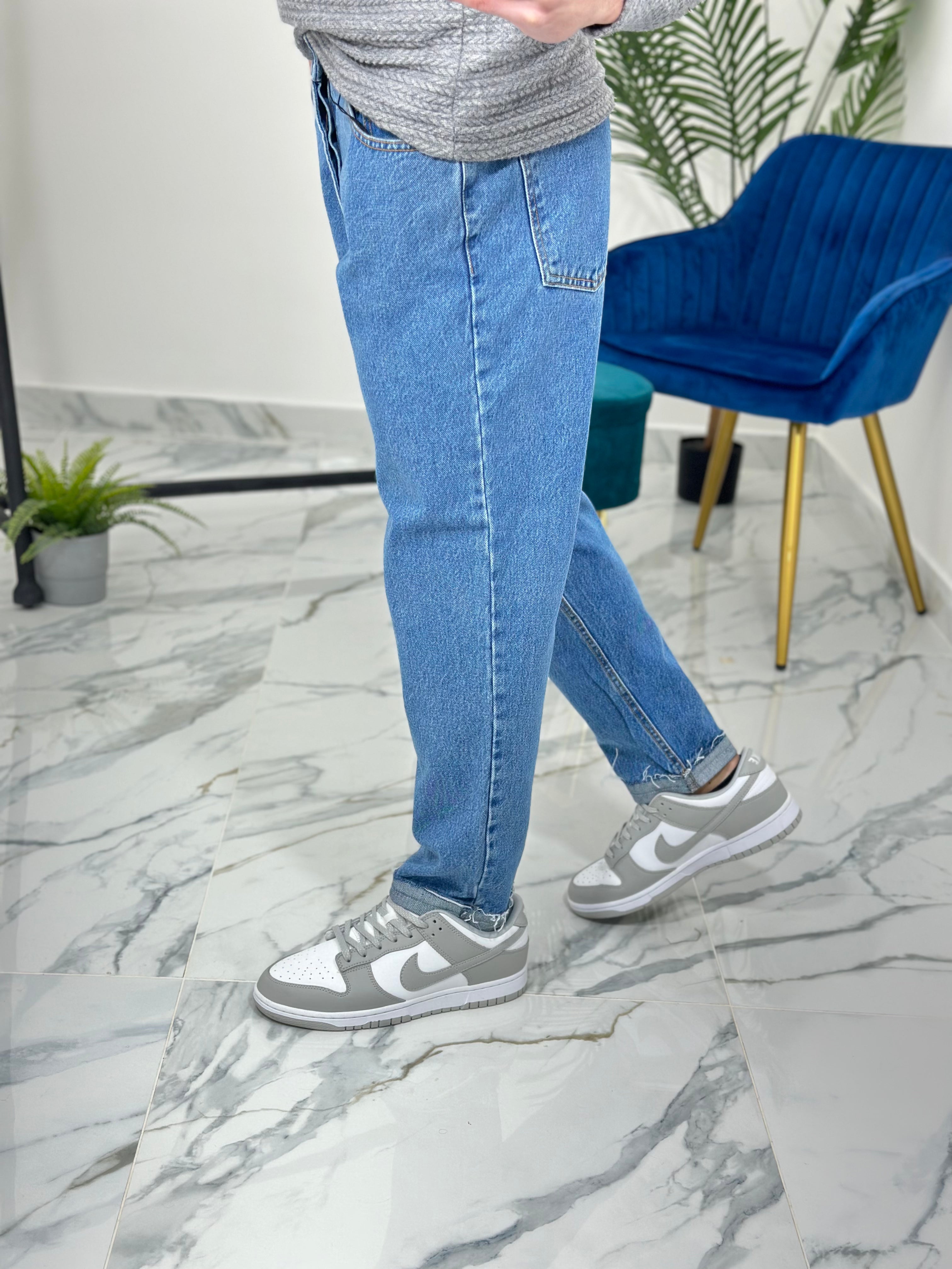 JEANS - LOOSE FIT BLU-01