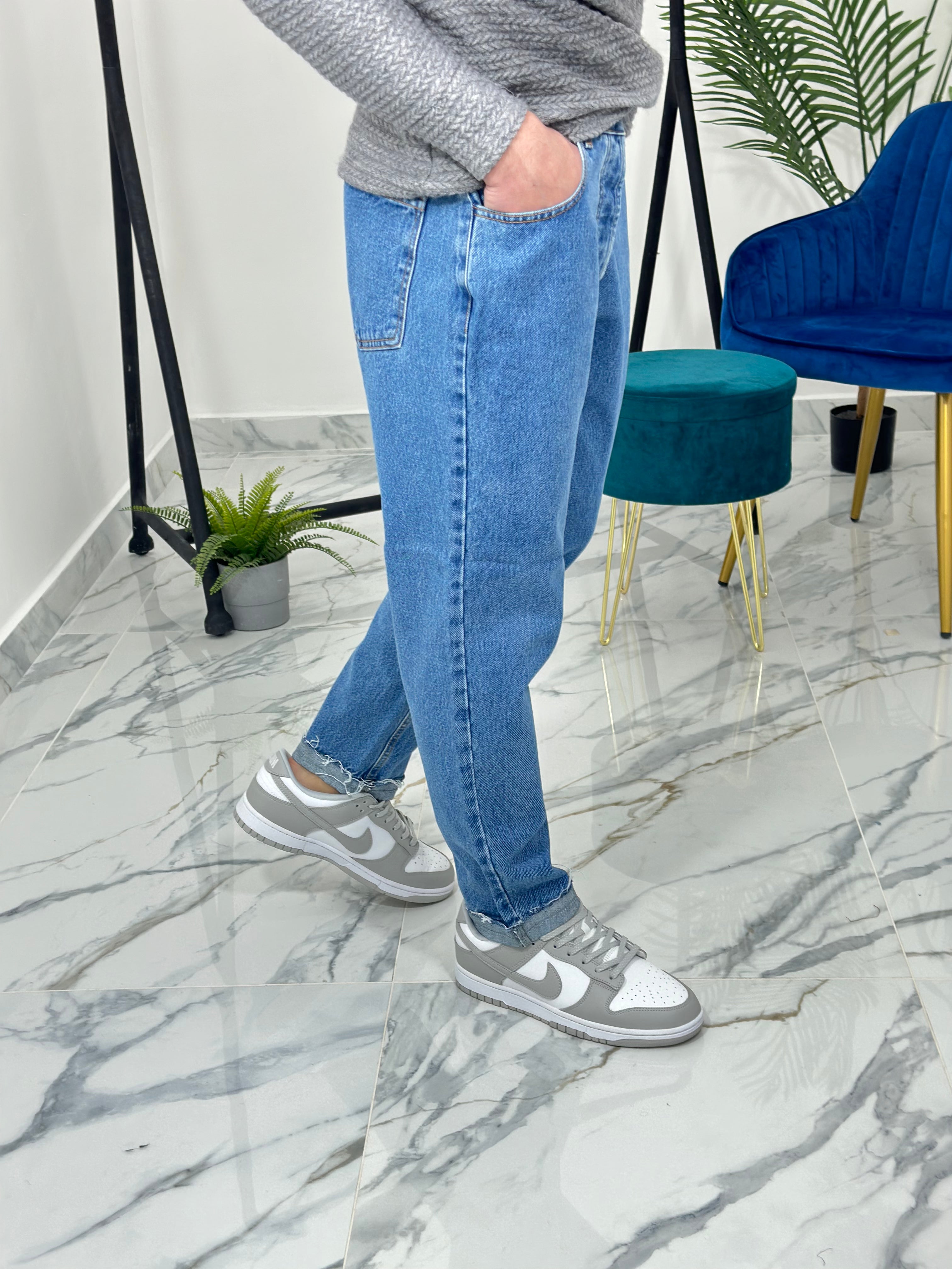 JEANS - LOOSE FIT BLU-01