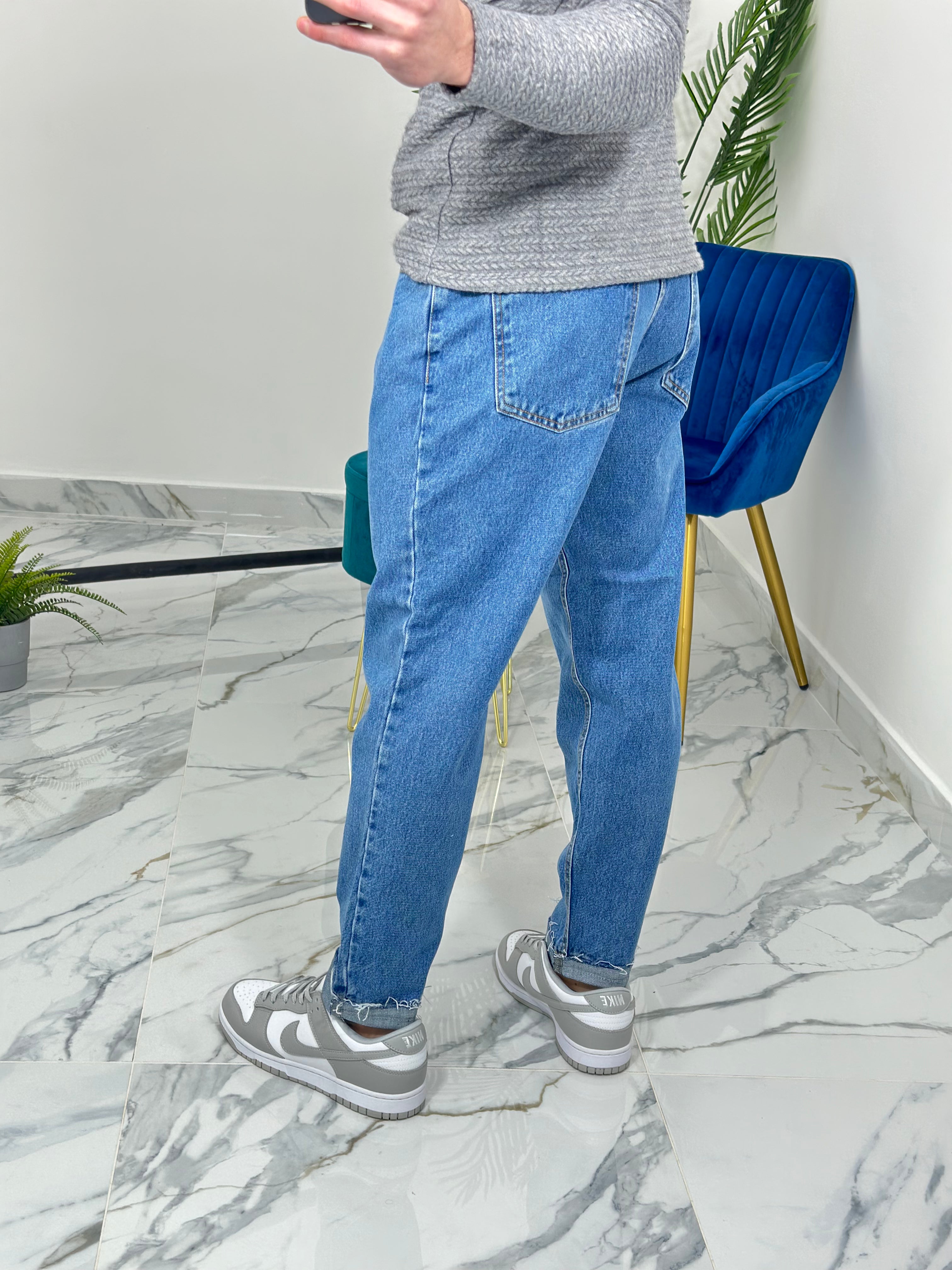 JEANS - LOOSE FIT BLU-01