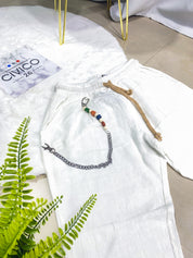 PANTALONI IN LINO UG5000 - col.BIANCO