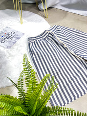 PANTALONCINI A STRISCE Z40 col.BLU
