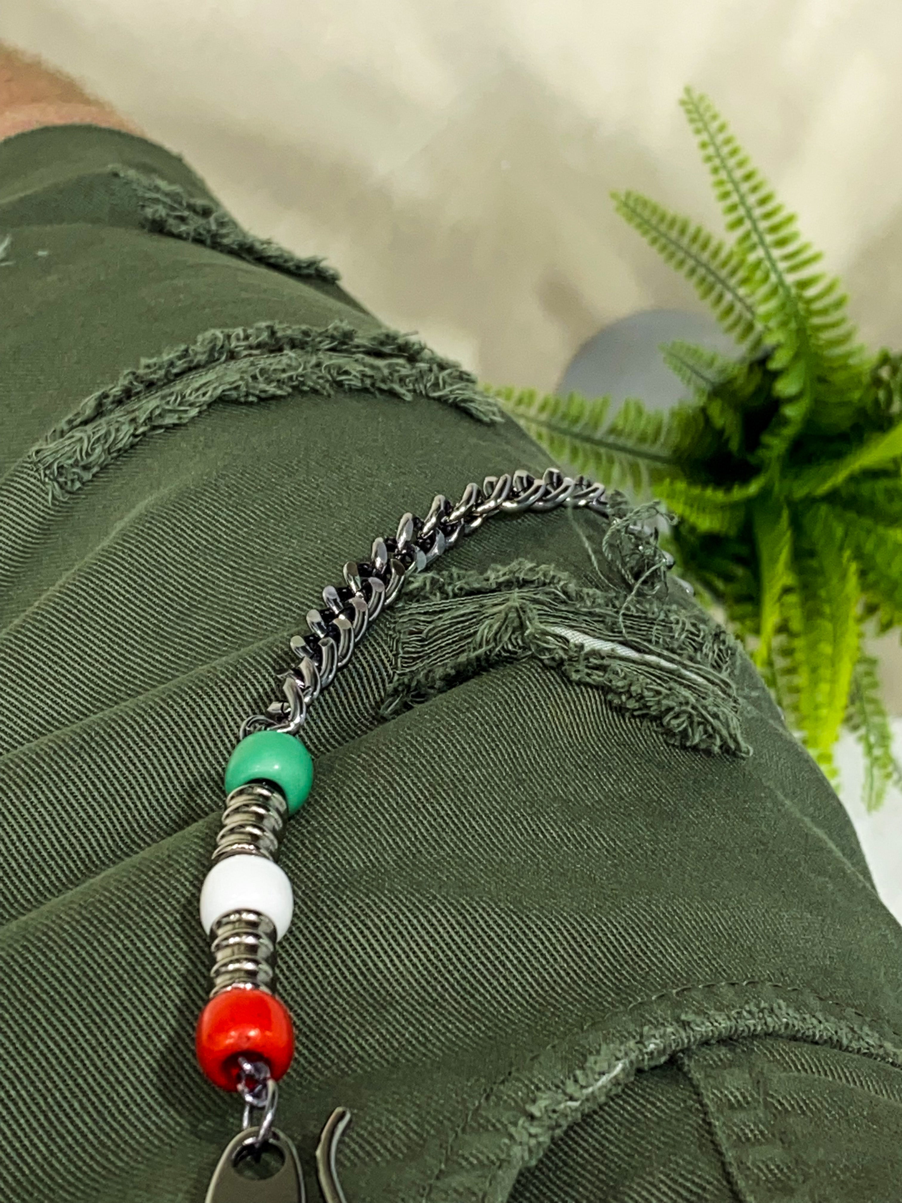 PANTALONCINI - FIRENZE col.VERDE MILITARE
