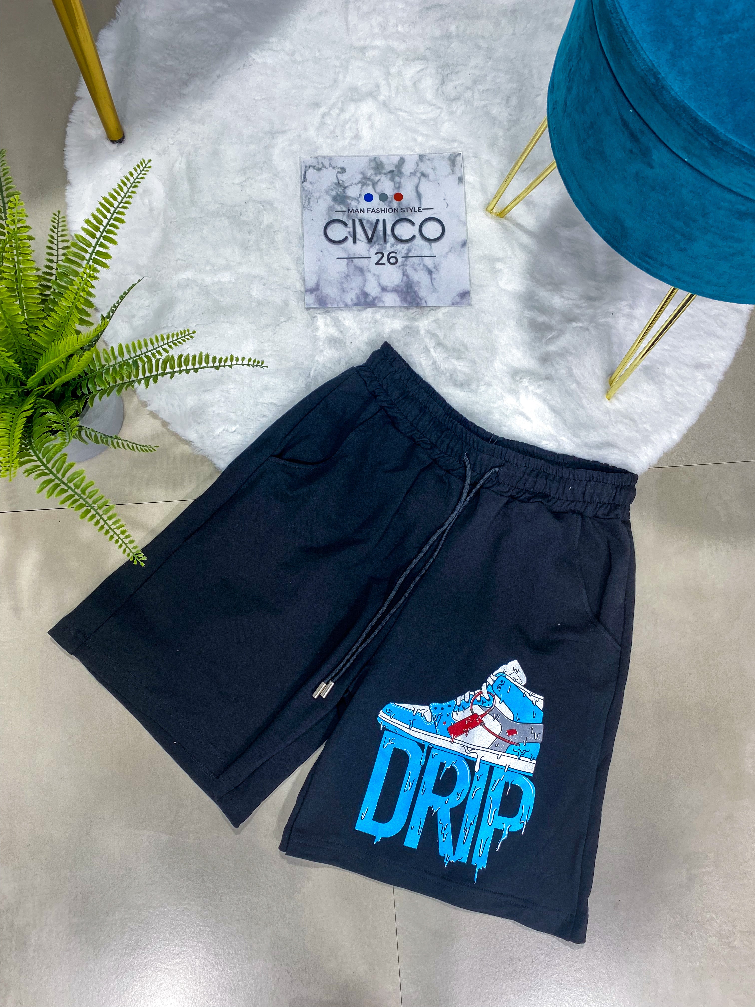 BERMUDA DRIP col.NERO