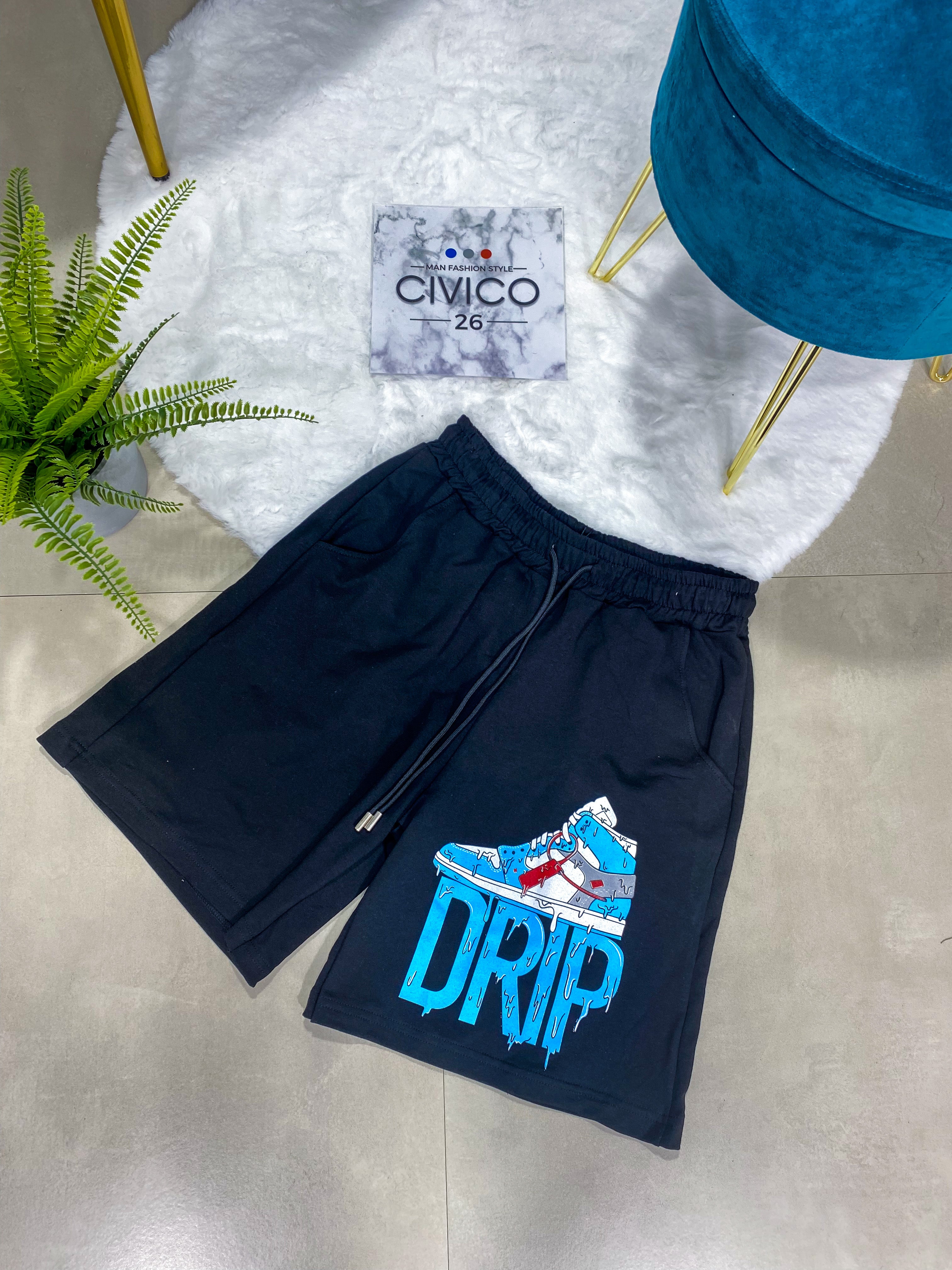 BERMUDA DRIP col.NERO