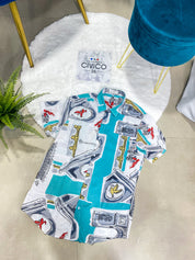 CAMICIA BOKYS IN VISCOSA