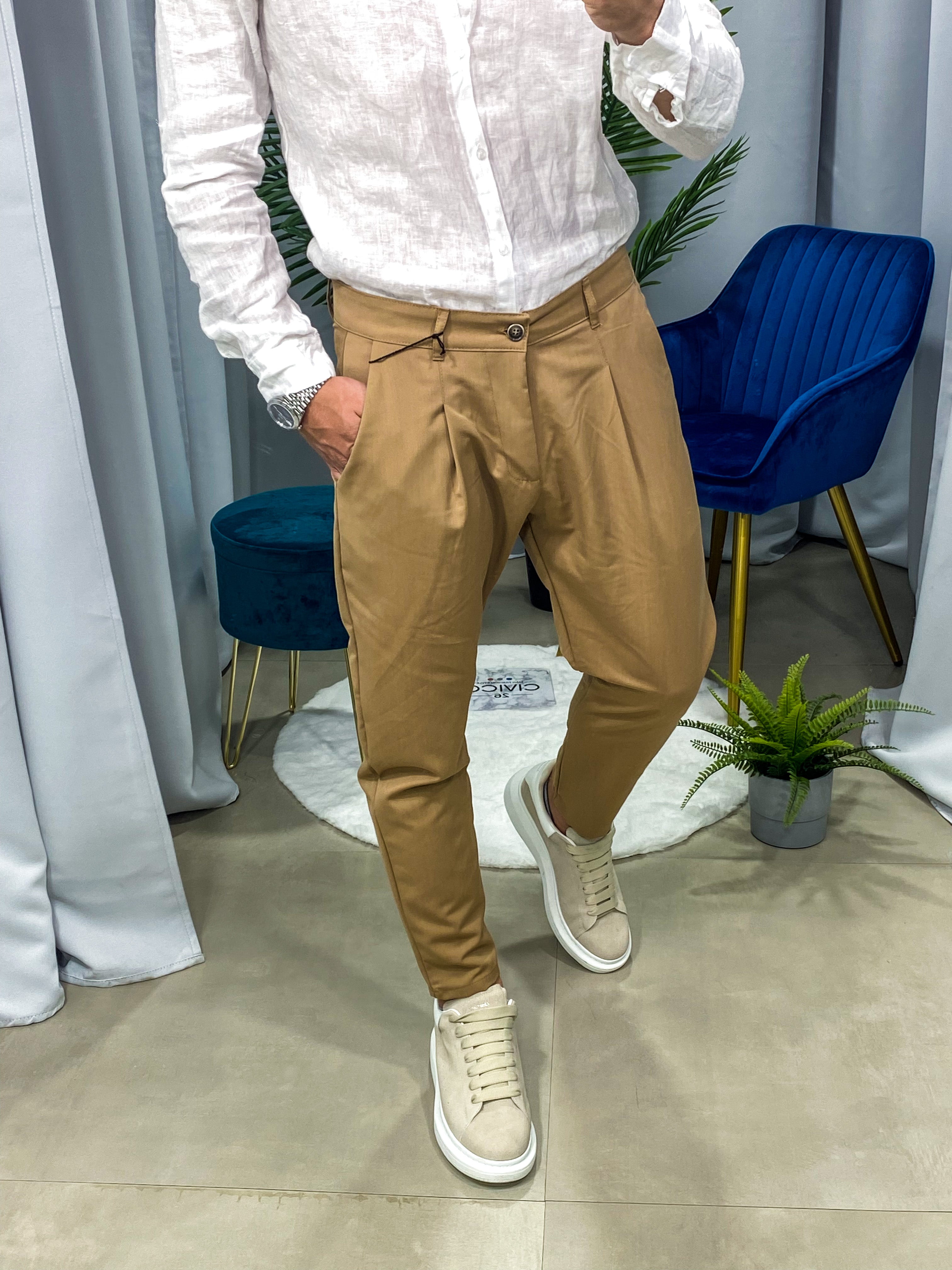 PANTALONE MILANO col.CAMMELLO
