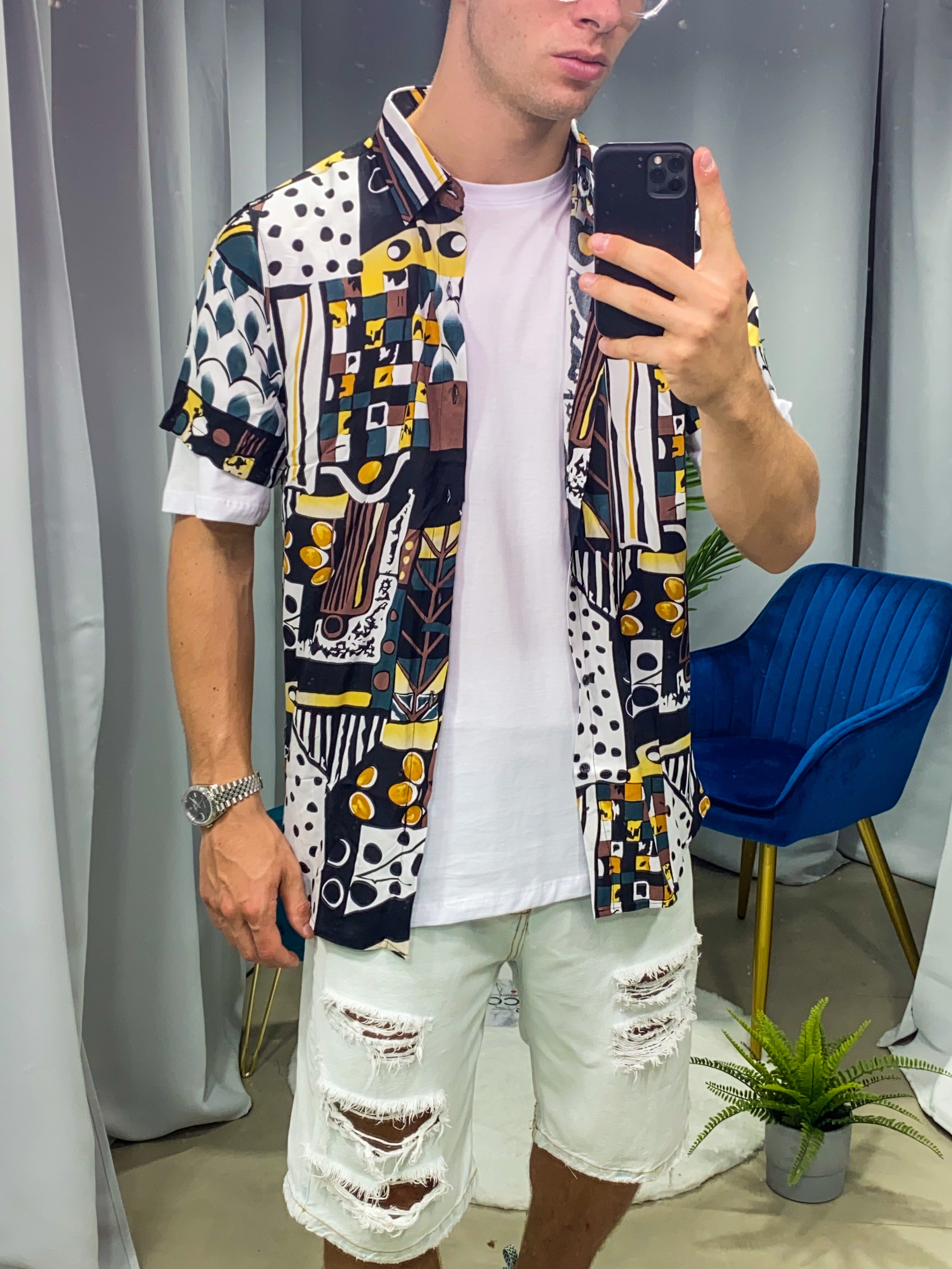CAMICIA ROMAN IN VISCOSA