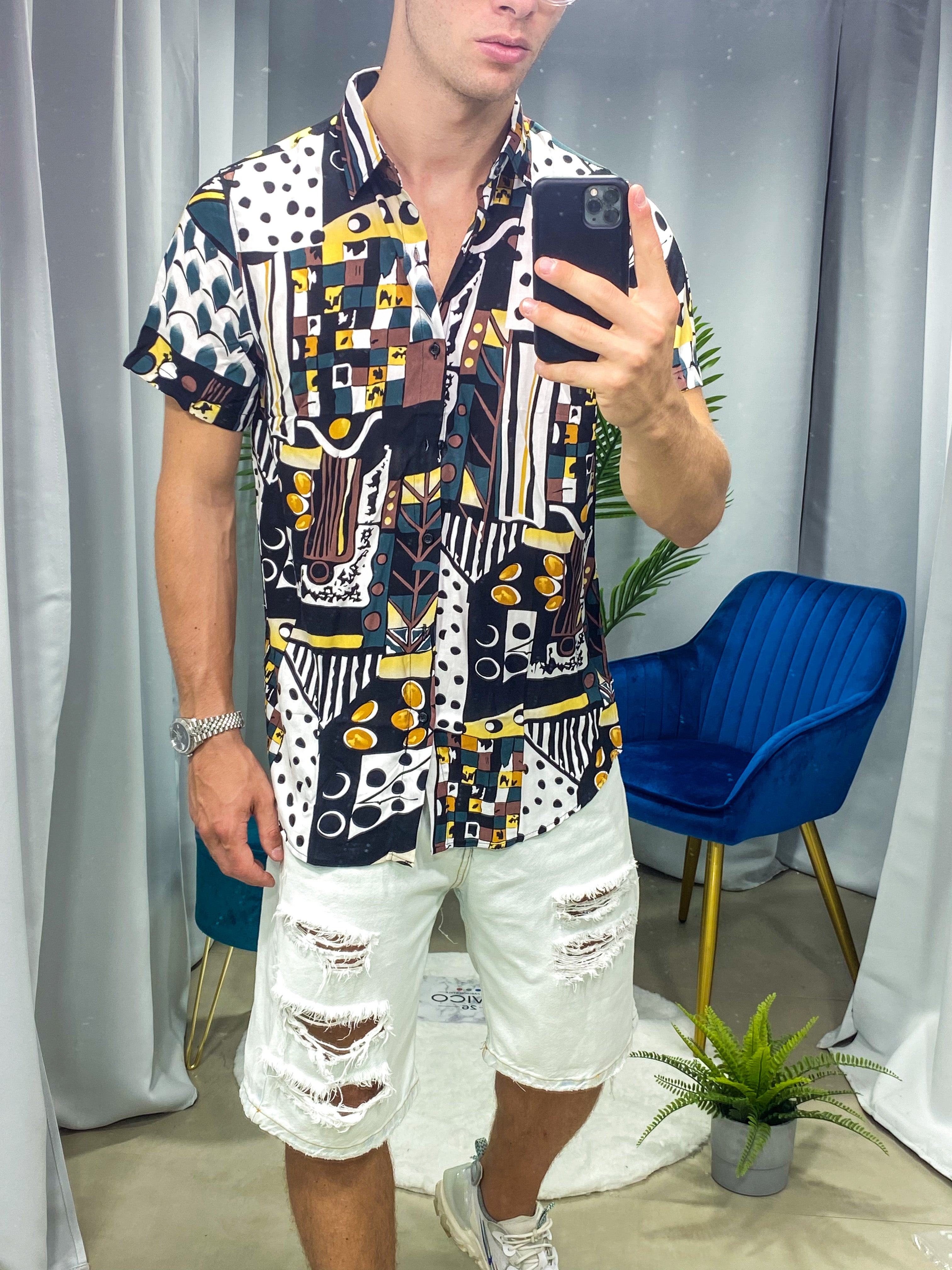 CAMICIA ROMAN IN VISCOSA