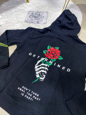 FELPA - DETERMINED COL.NERO