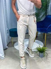 PANTALONI MONTECARLO col.BIANCO