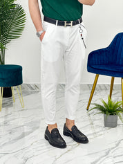 PANTALONI - CAPRI 22PU02 COL.BIANCO