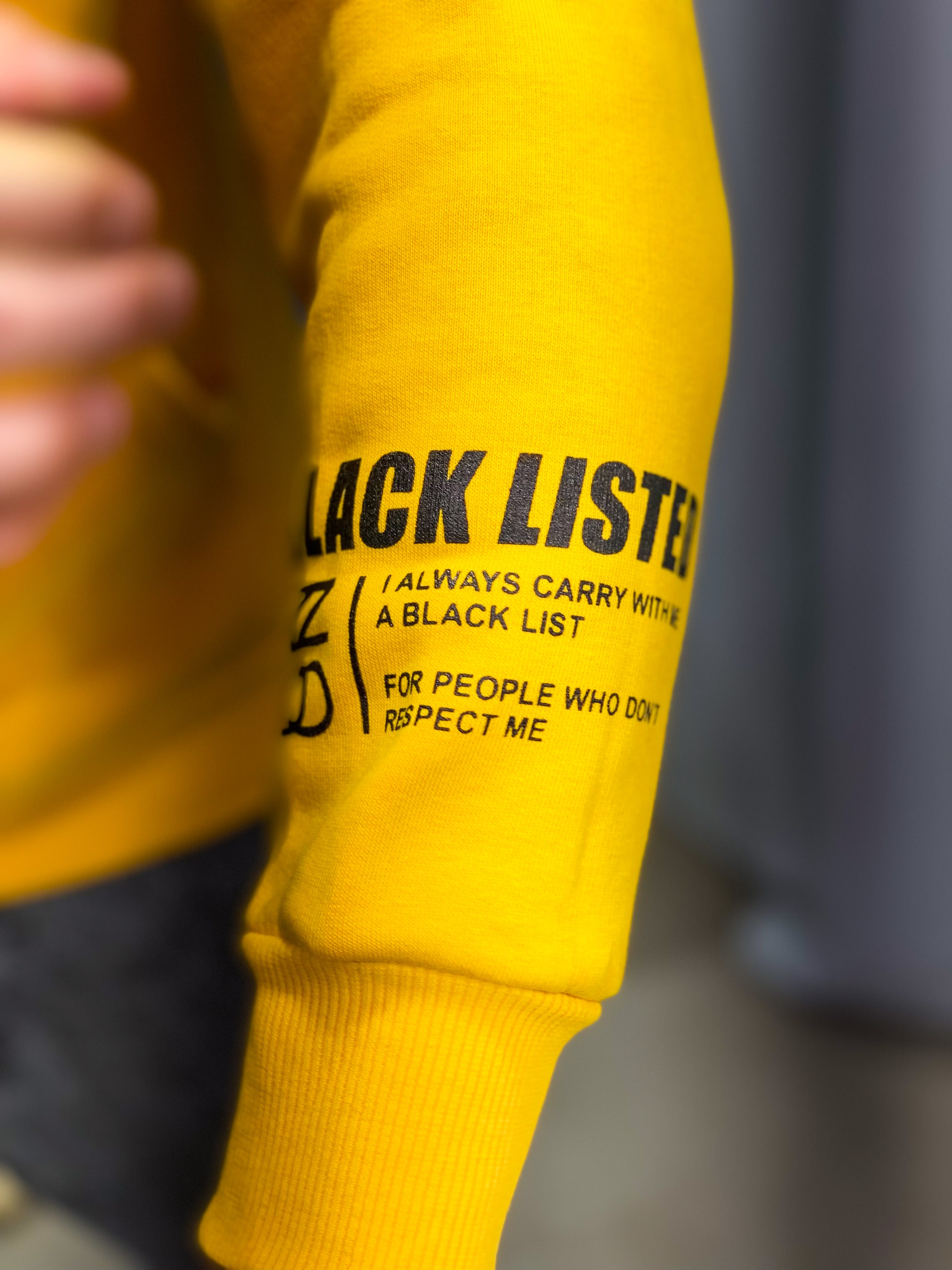 FELPA - BLACK LISTED