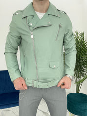 CHIODO ECOPELLE - COL. VERDE ACQUA