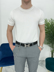MAGLIA IN FILO COL.BIANCO