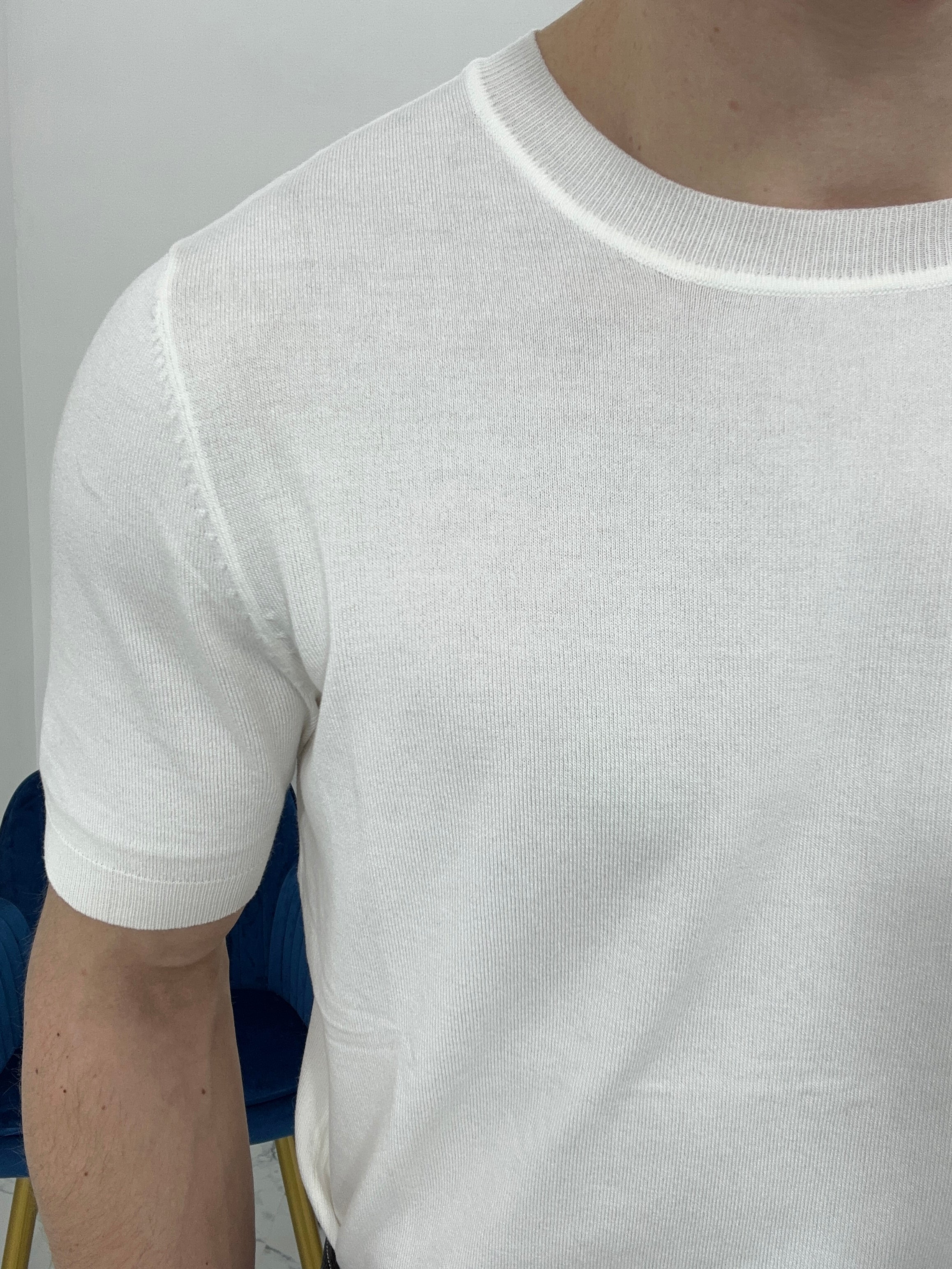 MAGLIA IN FILO COL.BIANCO