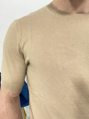 MAGLIA IN FILO COL.CAMMELLO